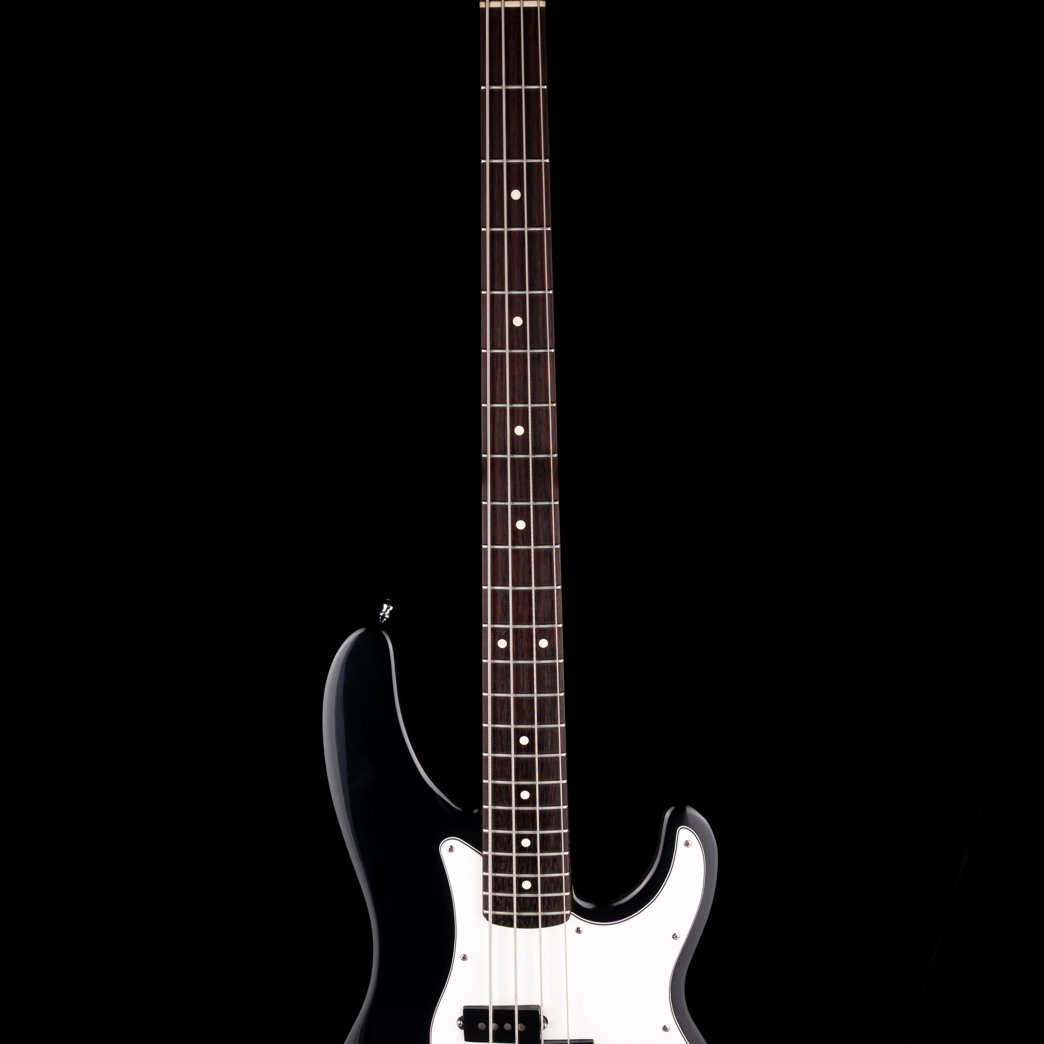 Vintage 1988 Fender Longhorn Precision Bass Black With OHSC - Image 7