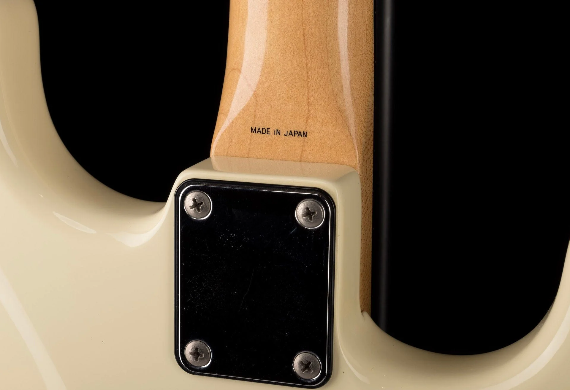 Pre-Owned 1988 Fender Made In Japan Stratocaster Left-Handed Olympic White Electric Guitar With Bag - Image 13
