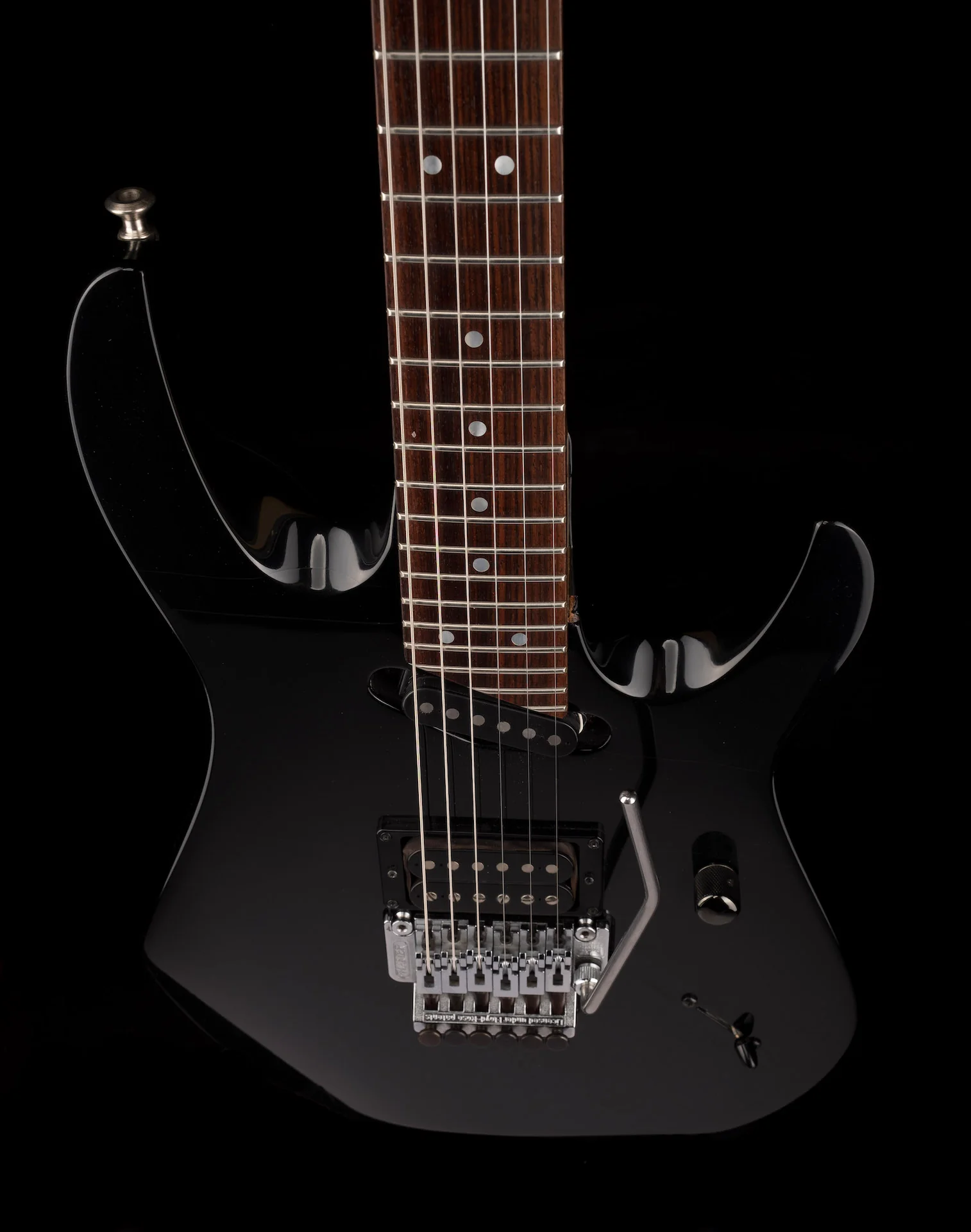 Pre Owned 1988 Hamer Californian Black with OHSC - Image 4