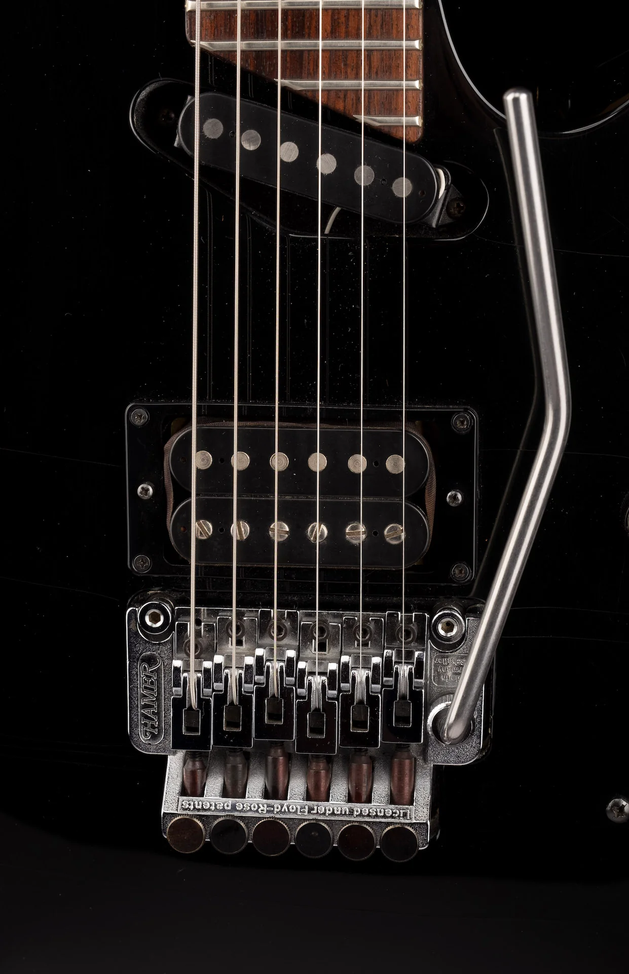 Pre Owned 1988 Hamer Californian Black with OHSC - Image 7