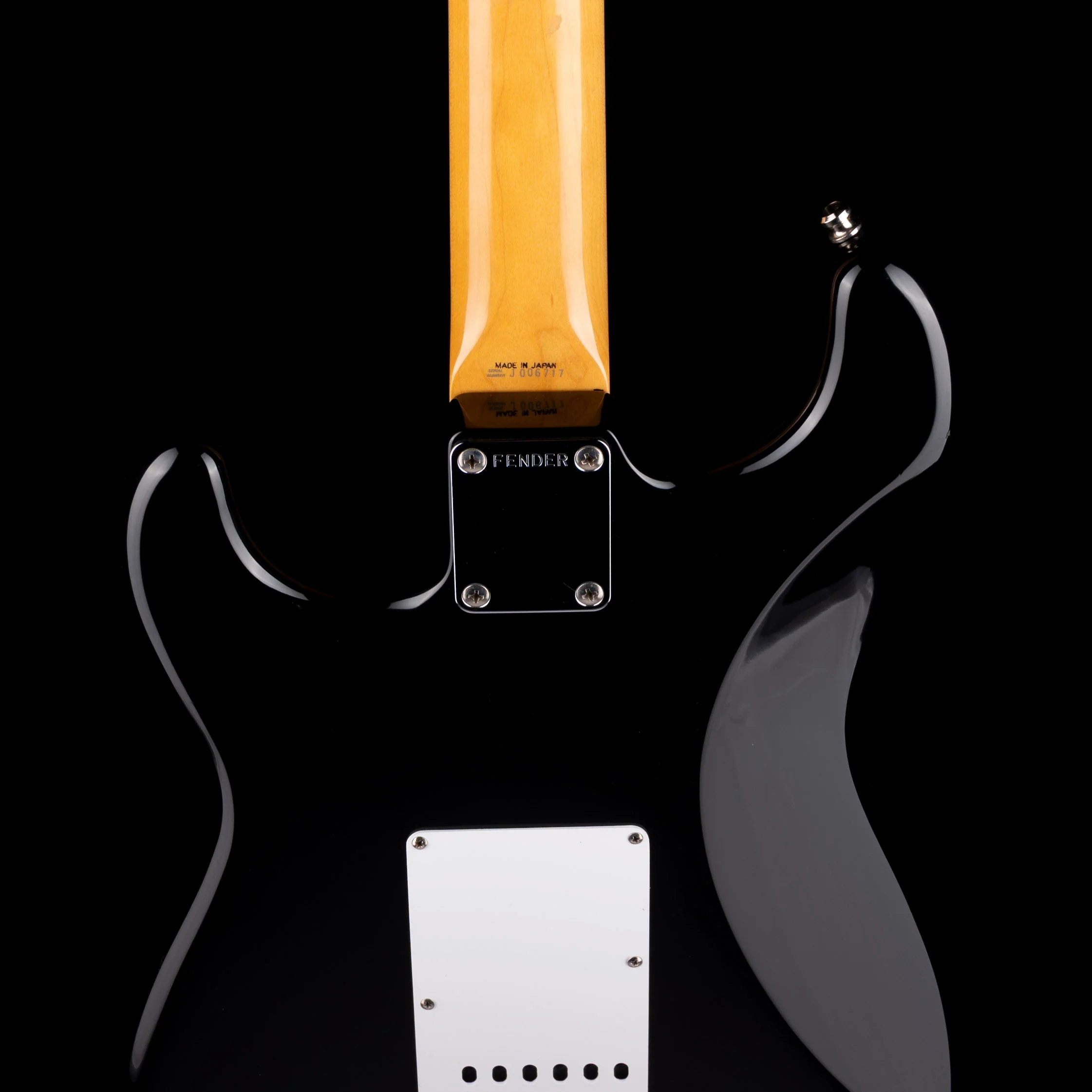 Pre Owned 1989-90 Fender Made In Japan '62 Reissue Stratocaster Black With Gig Bag - Image 10