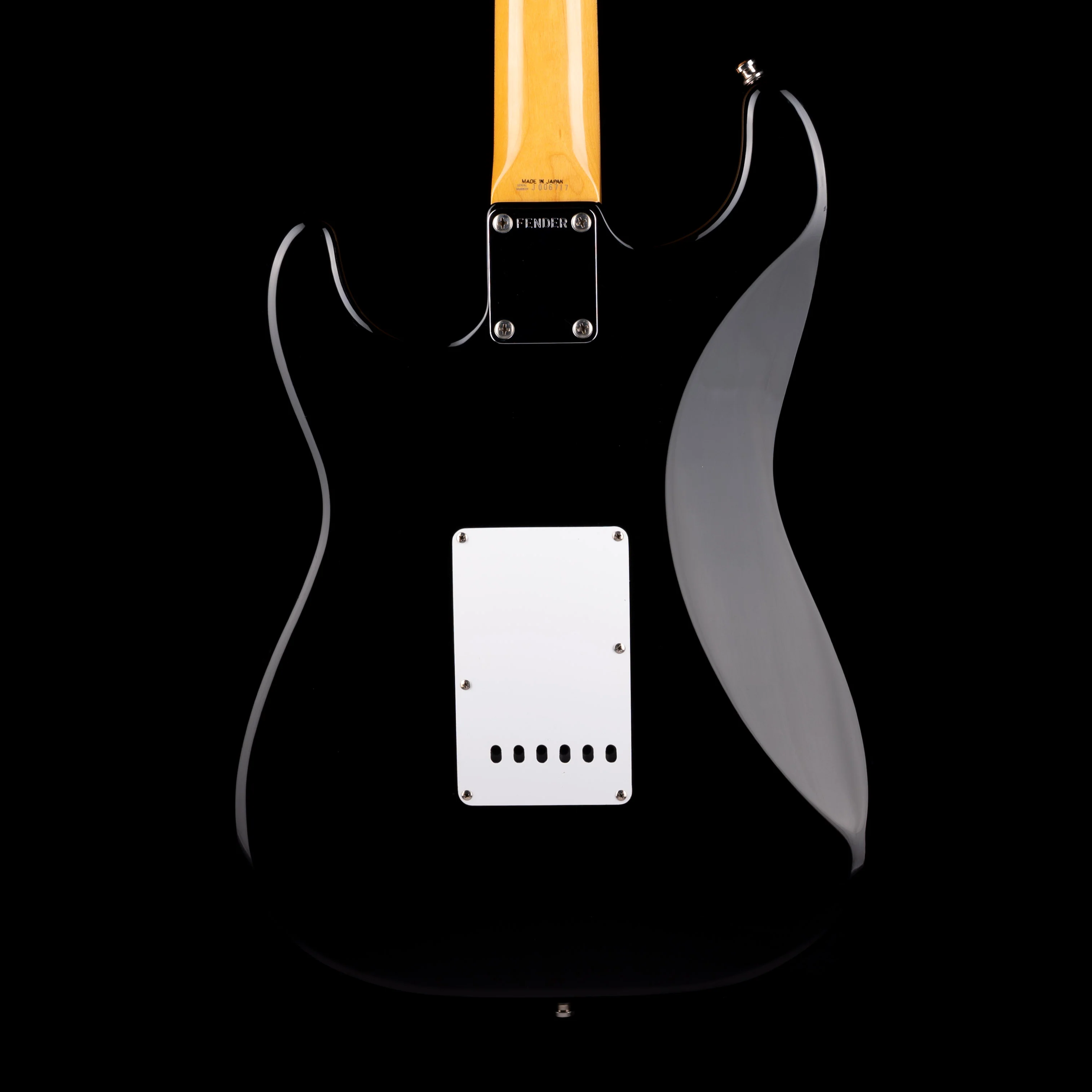 Pre Owned 1989-90 Fender Made In Japan '62 Reissue Stratocaster Black With Gig Bag - Image 8