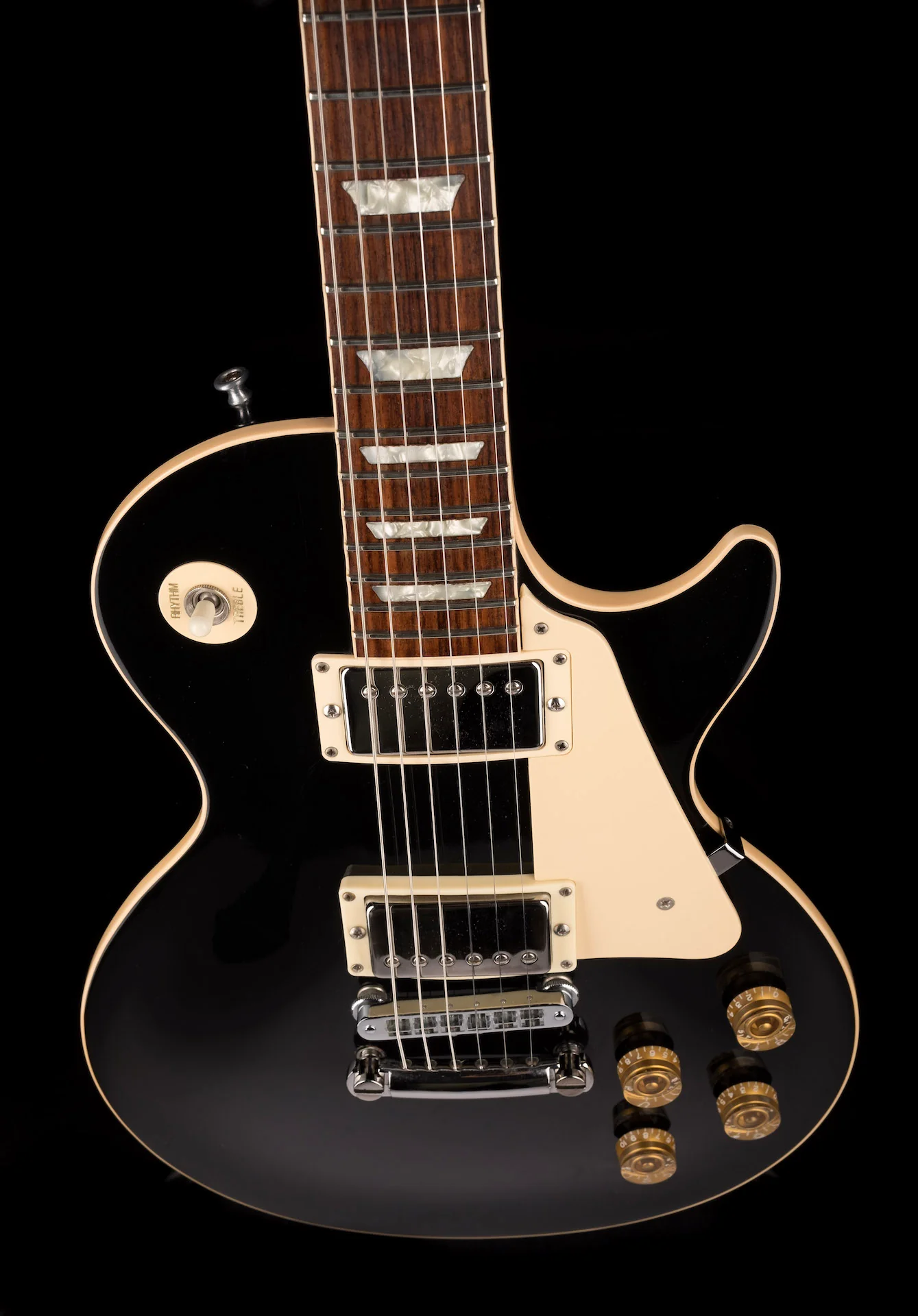 Pre Owned 1989 Gibson Les Paul Standard Ebony With OHSC - Image 4