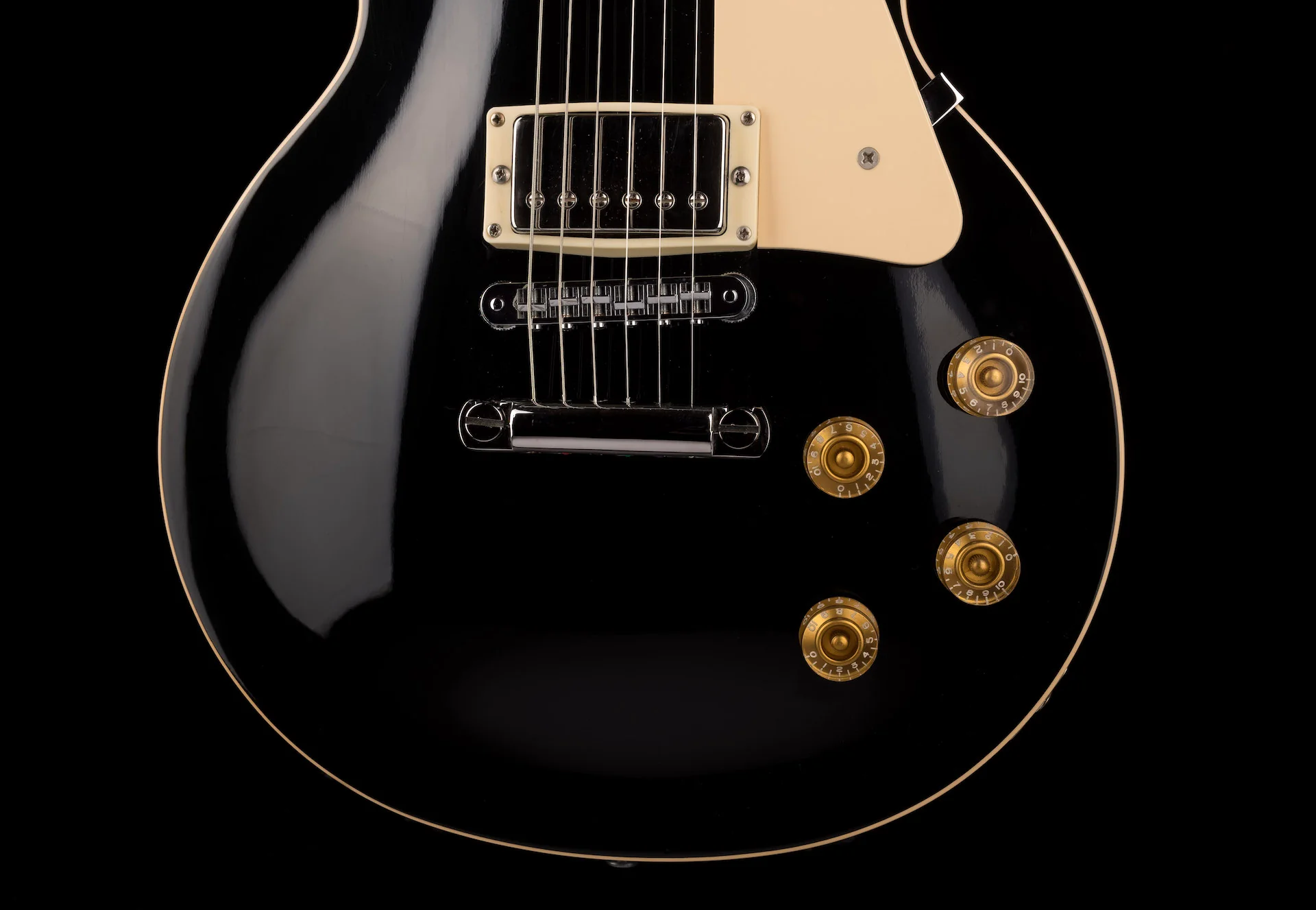 Pre Owned 1989 Gibson Les Paul Standard Ebony With OHSC - Image 5
