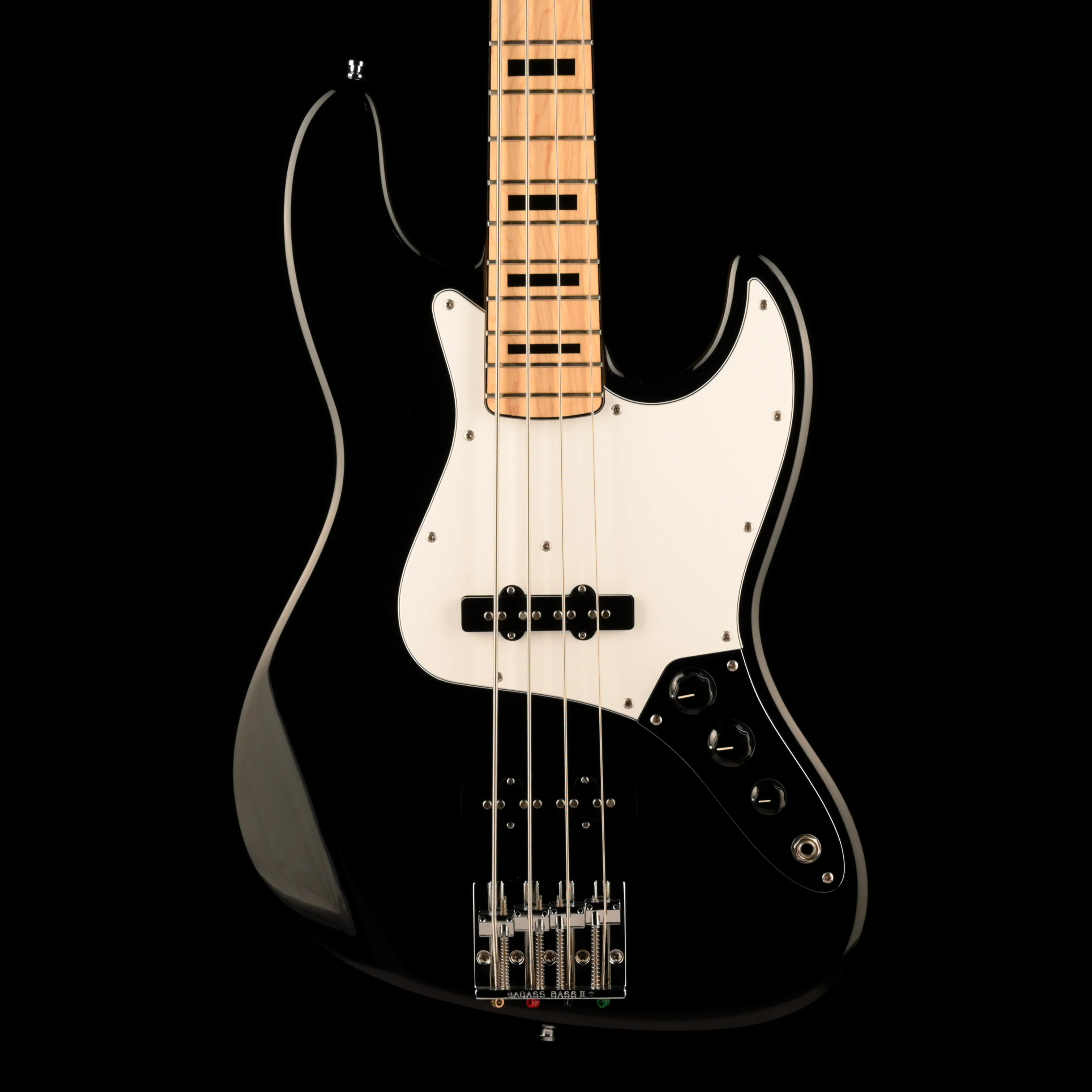 Pre Owned 1990 Fender Geddy Lee Jazz Bass Black With Case