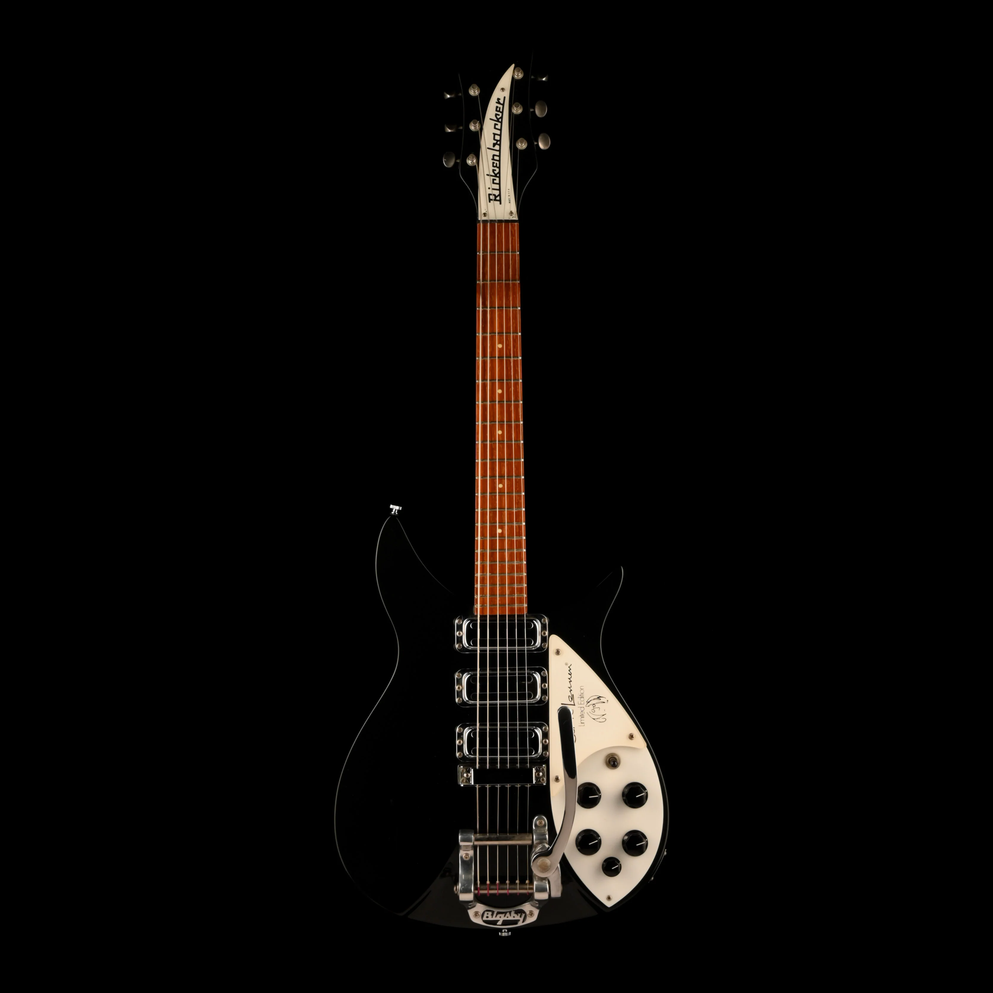 Pre Owned 1990 Rickenbacker 325 JL Jet Glo John Lennon With OHSC - Image 2