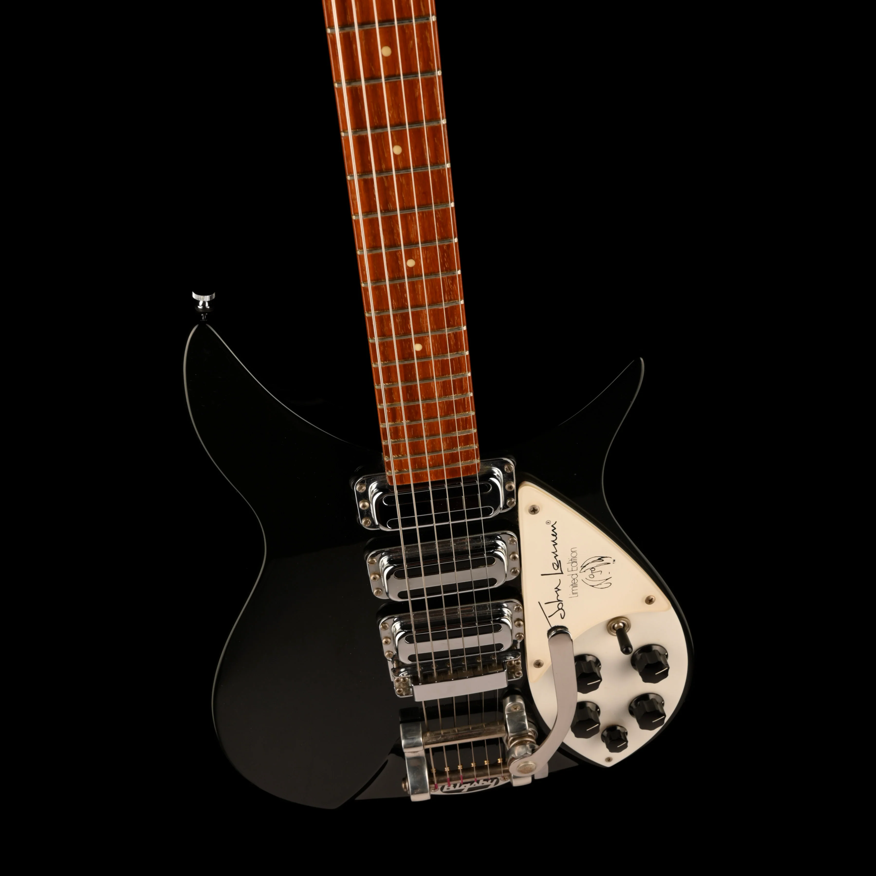 Pre Owned 1990 Rickenbacker 325 JL Jet Glo John Lennon With OHSC - Image 3
