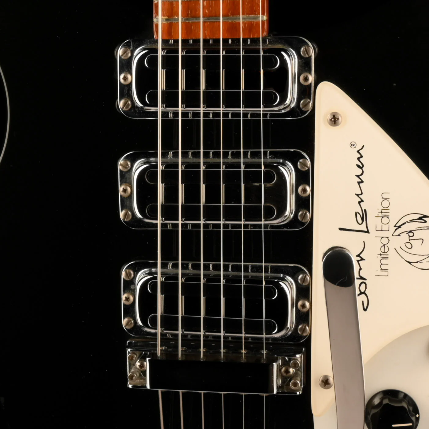 Pre Owned 1990 Rickenbacker 325 JL Jet Glo John Lennon With OHSC - Image 4