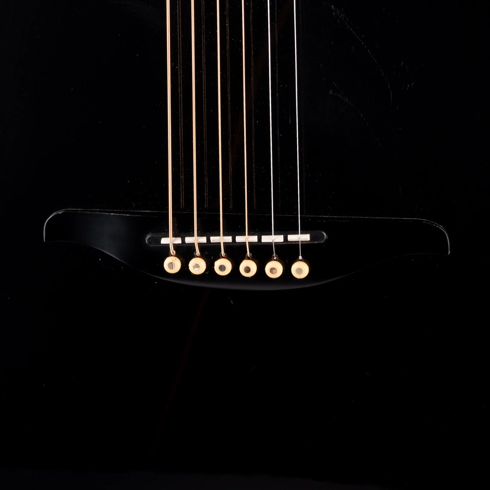 Pre Owned 1990's Alvarez Yairi YD-88 Acoustic Electric Black Gloss With HSC - Image 4