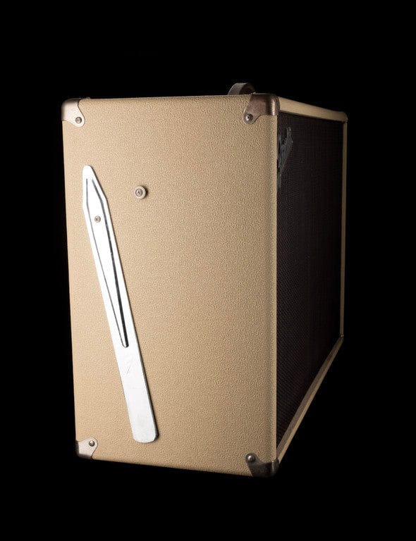Pre-Owned 1990's Fender Custom Shop Tonemaster 2x12 Blonde Guitar Amp Cabinet - Image 5
