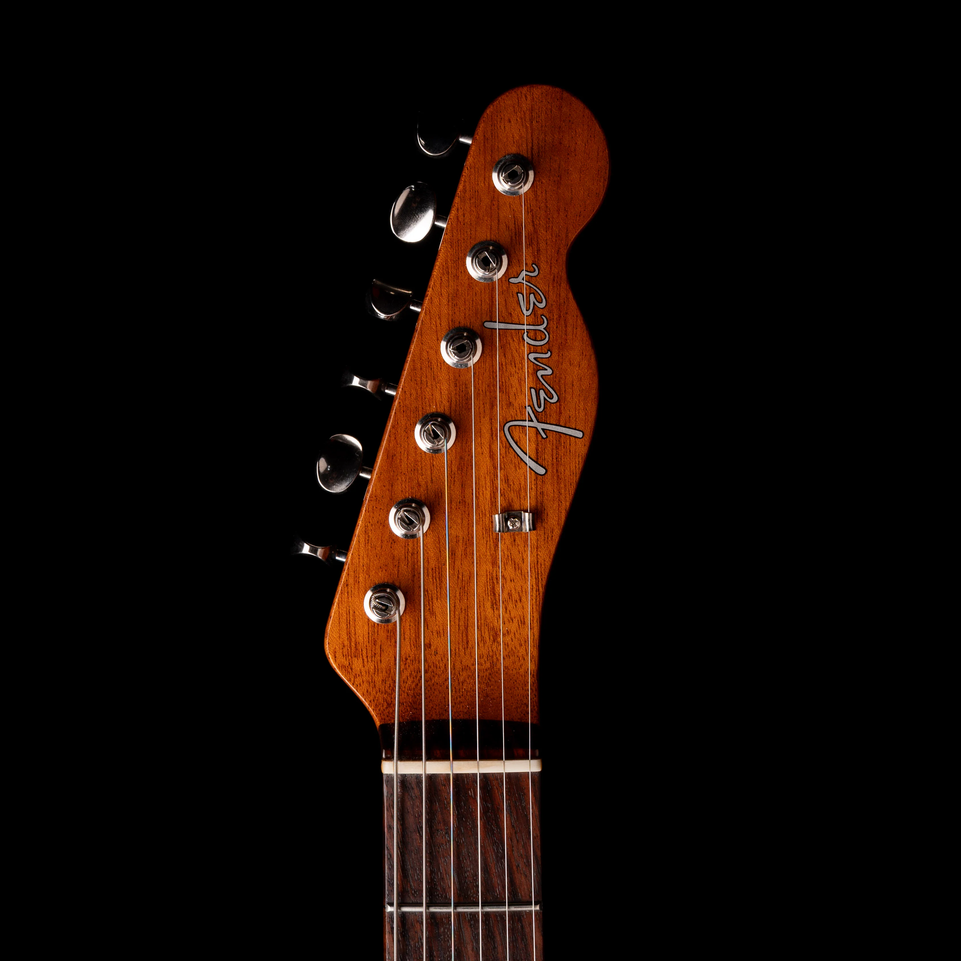 Pre Owned 2018 Fender Limited Edition Mahogany Offset Telecaster P90 Natural With Gig Bag - Image 12