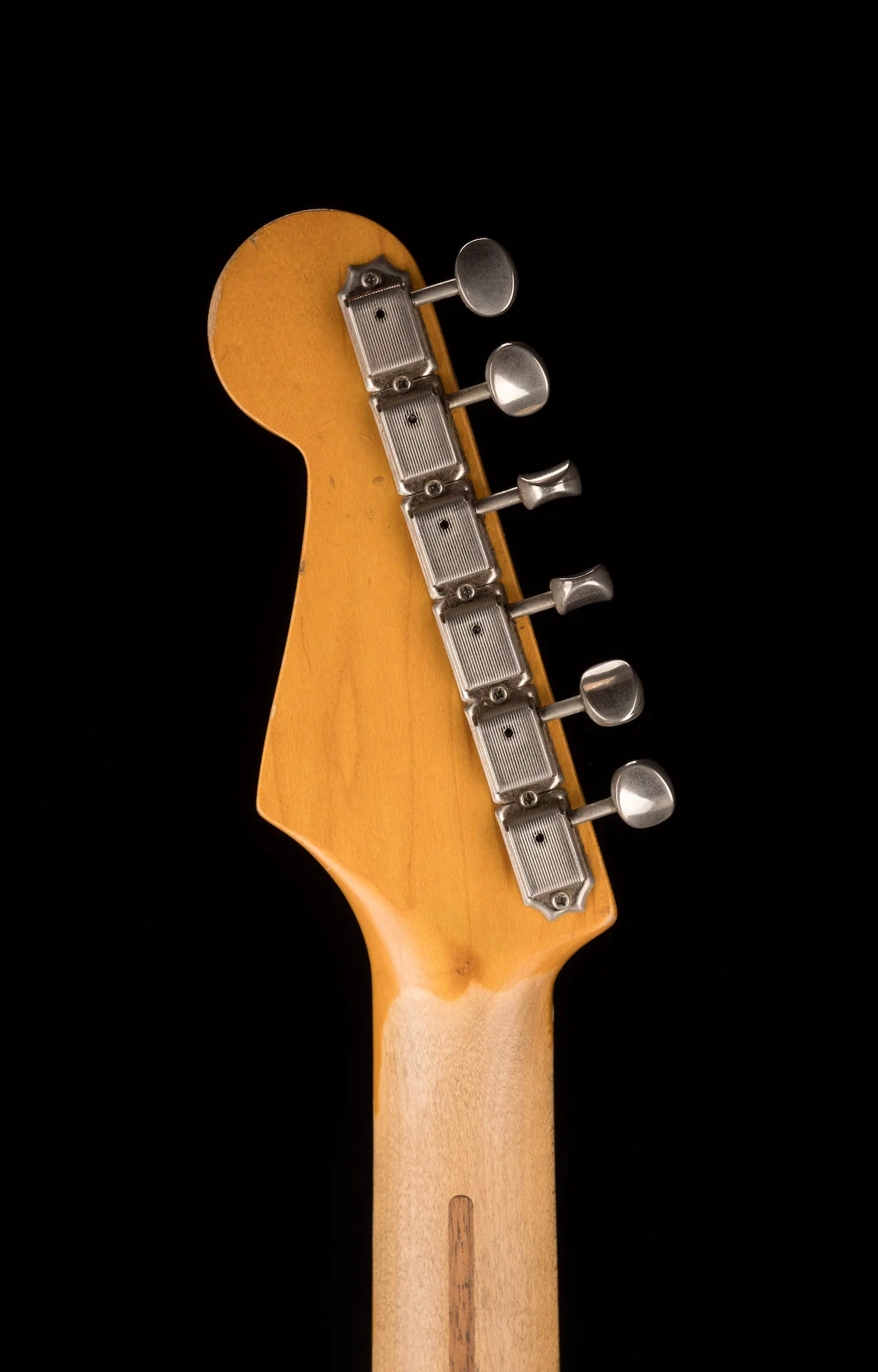 Pre Owned 1990s Fender Made In Japan VJ ST-57 Strat Gold With Gig Bag - Image 18