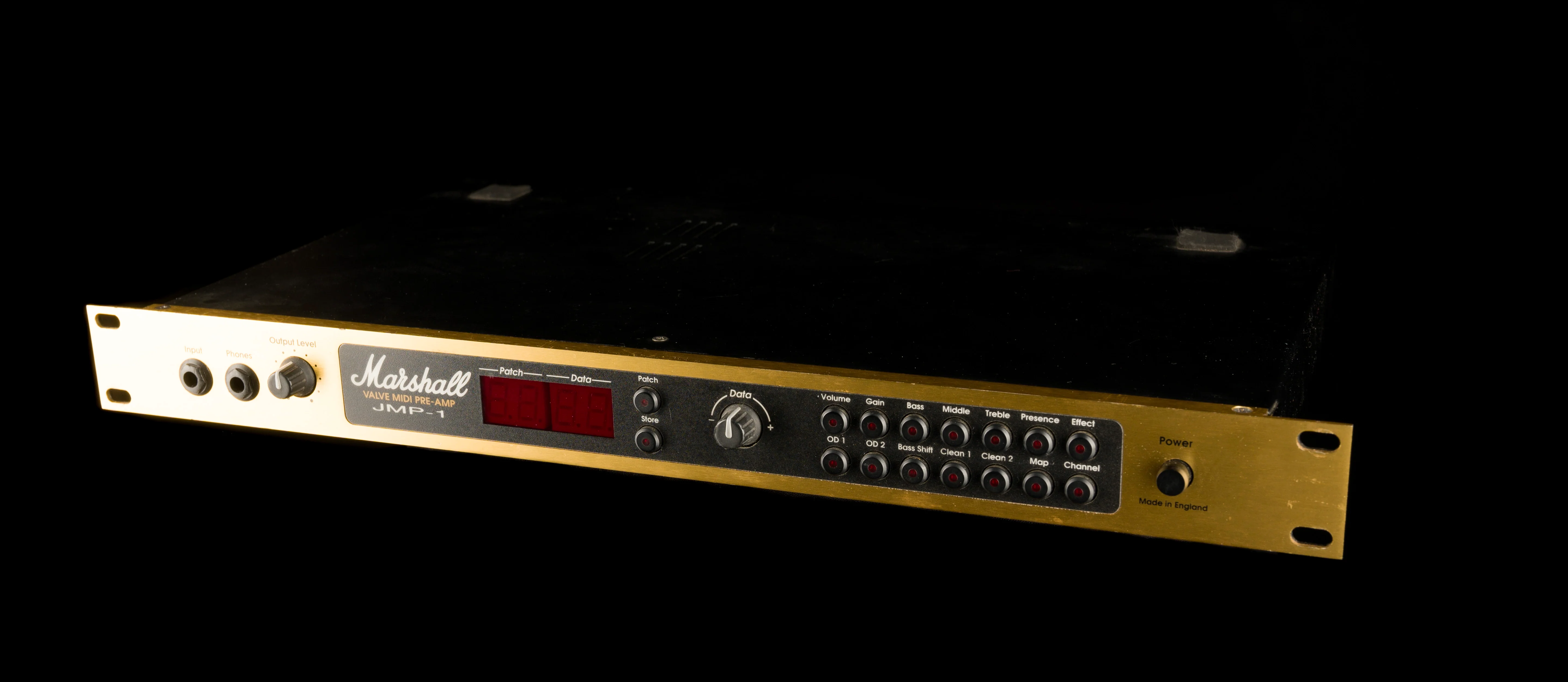 Pre Owned 1990's Marshall JMP-1 Valve MIDI Preamp Rack Mount Unit - Image 2