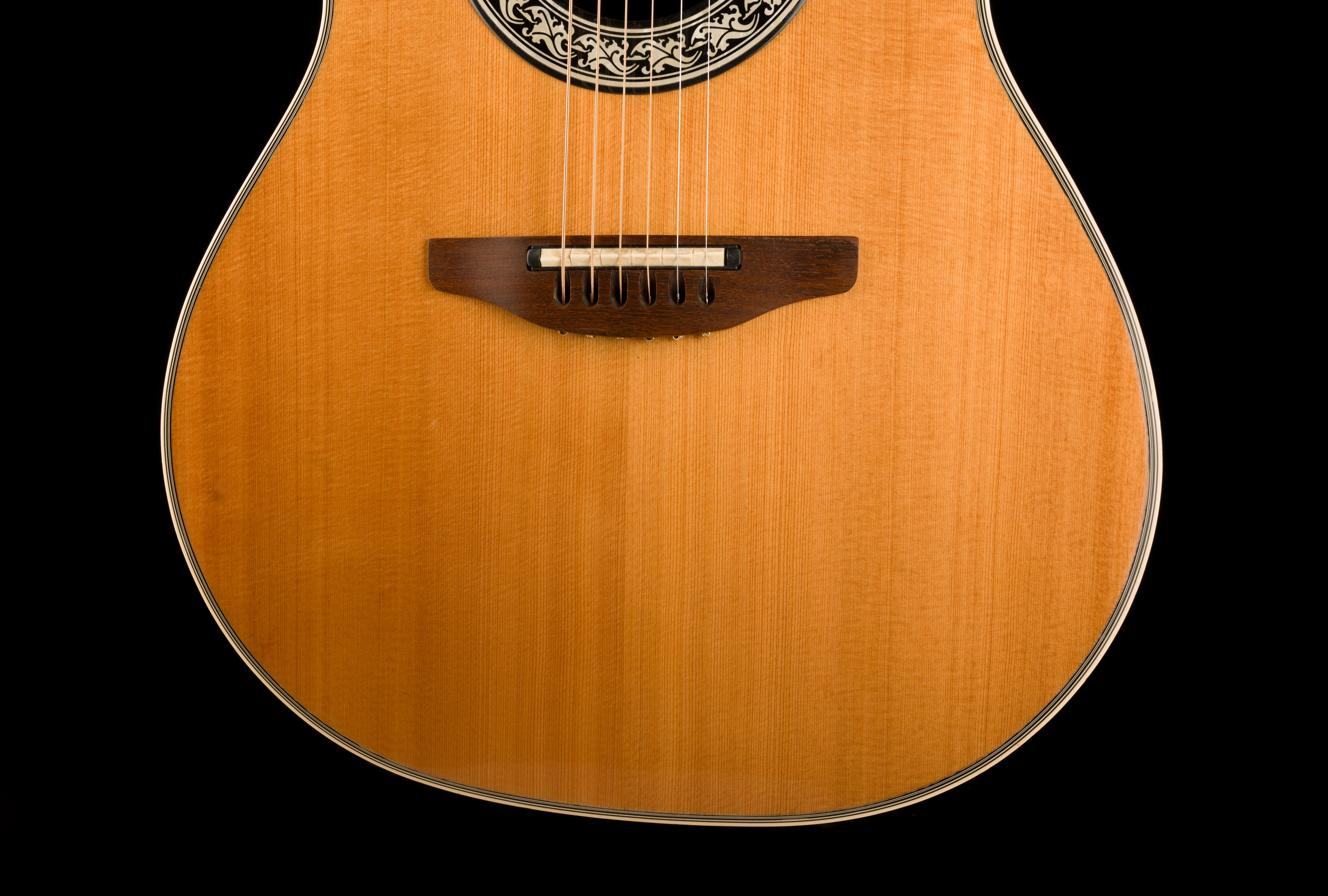 Pre Owned 1990's Ovation Legend Model 1767 Natural With OHSC - Image 5