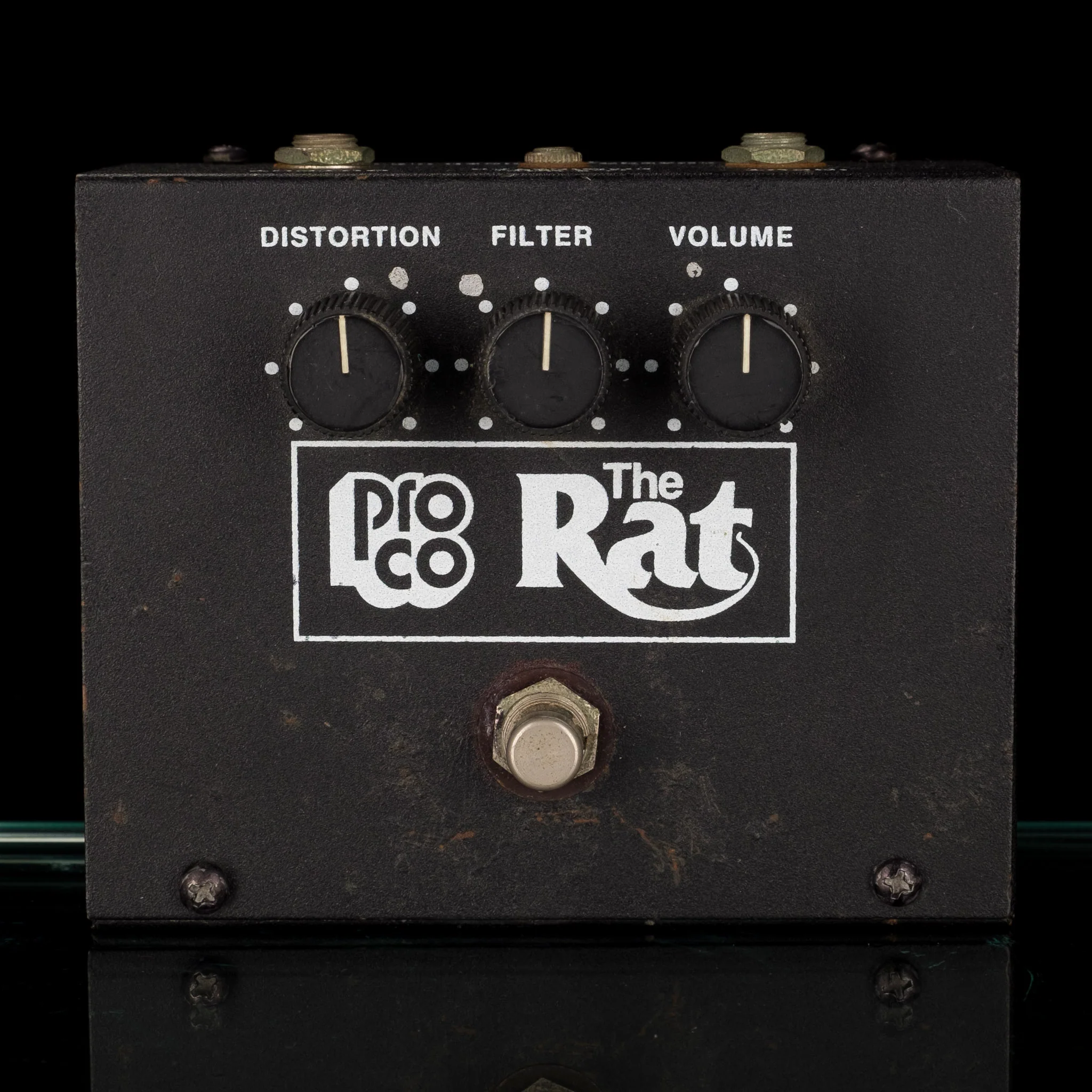 Pre Owned 1990s ProCo The Rat Big Box Reissue With LM308 Chip Distortion Guitar Effect Pedal