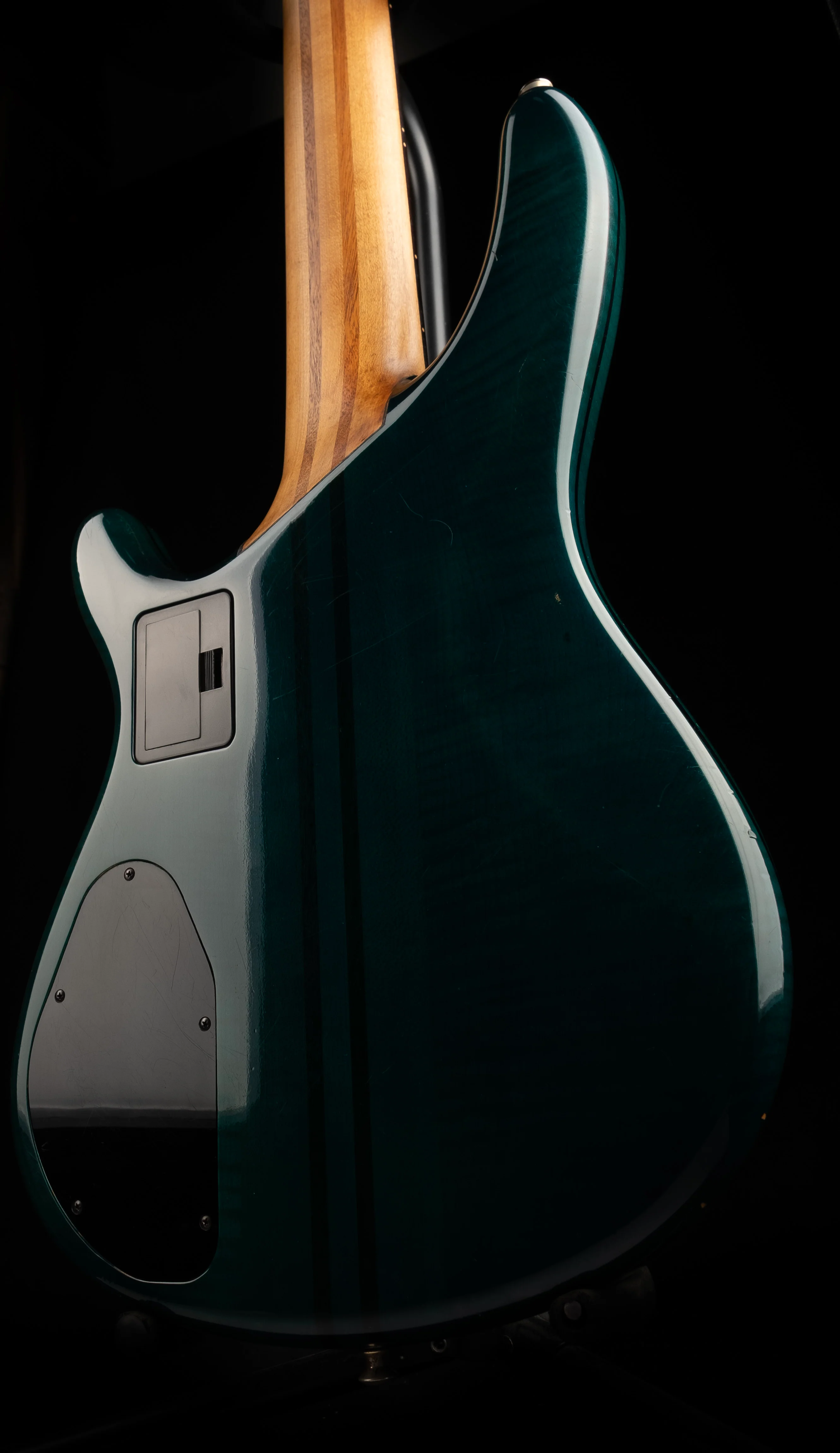 Pre Owned 1990s Yamaha TRB-5P with Piezo Pickup Trans Green - Image 10