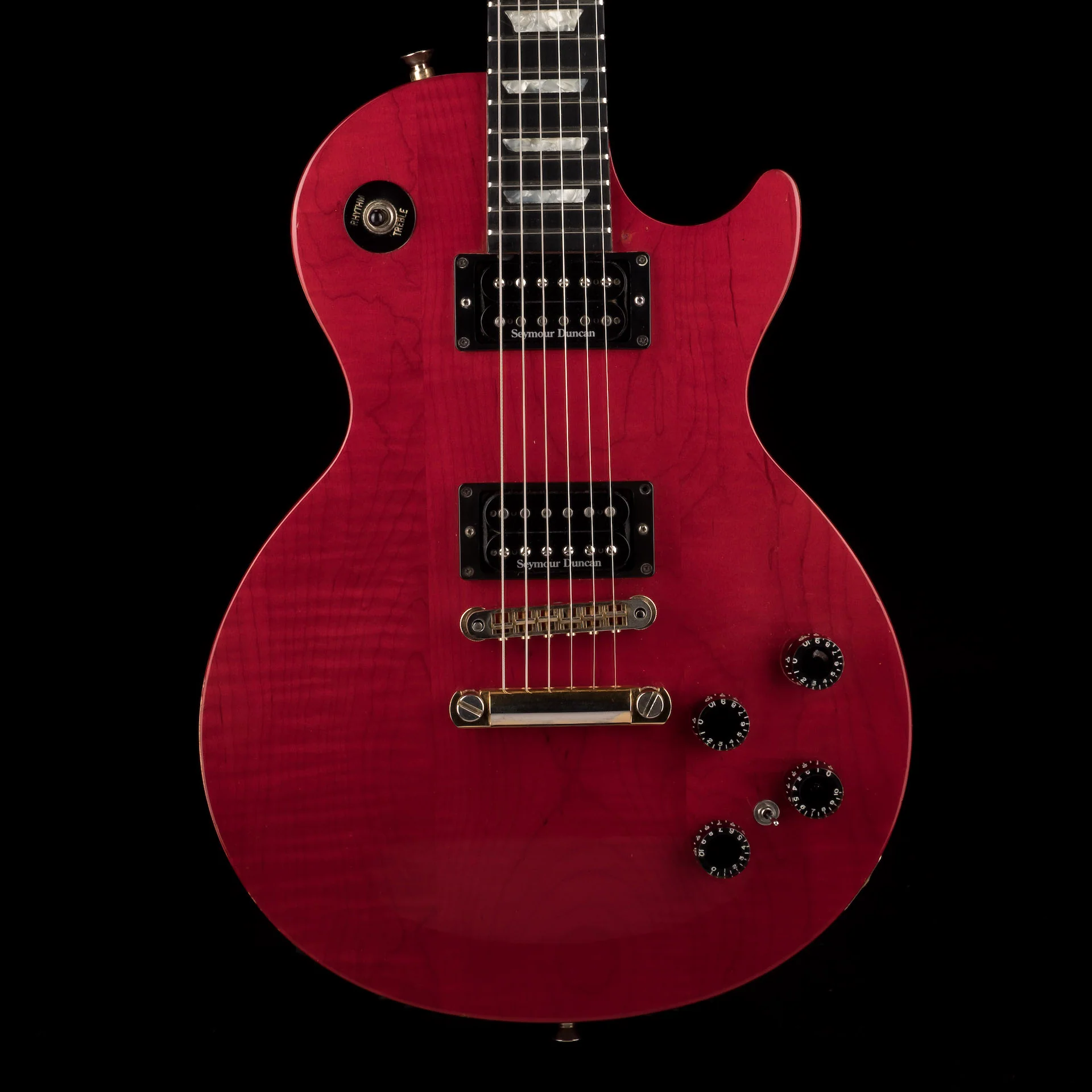 Pre Owned 1991 Gibson Les Paul Studio Cherryburst With HSC