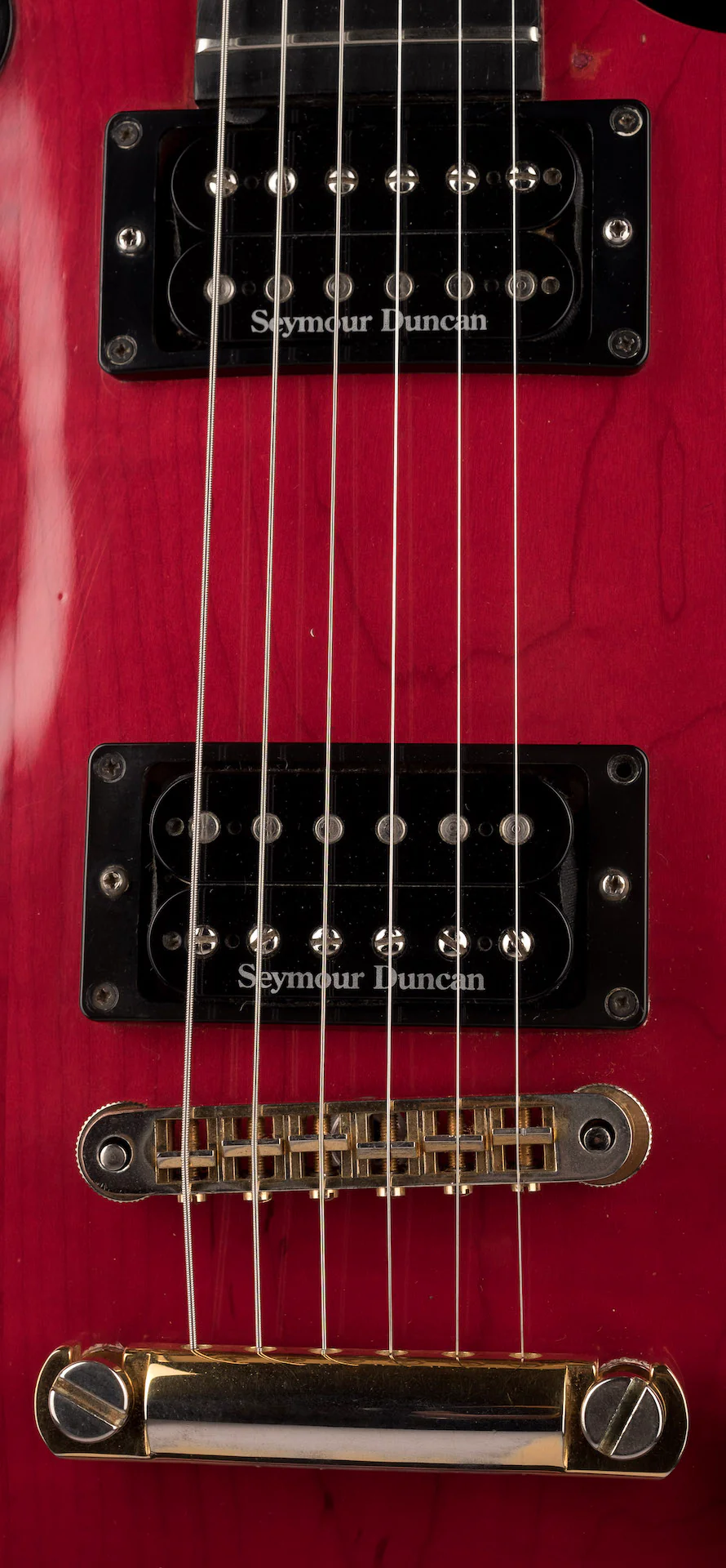 Pre Owned 1991 Gibson Les Paul Studio Cherryburst With HSC - Image 7