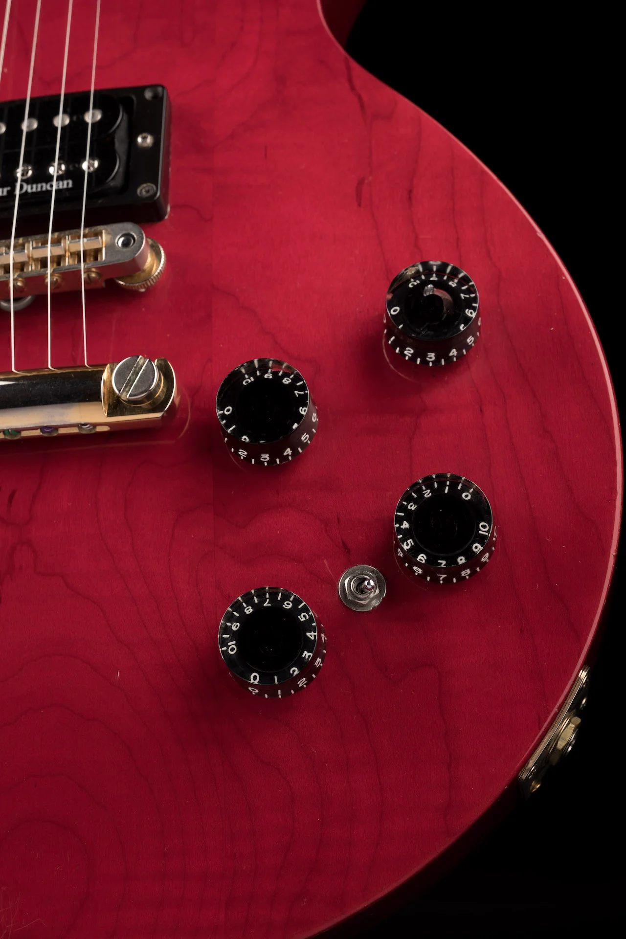 Pre Owned 1991 Gibson Les Paul Studio Cherryburst With HSC - Image 8