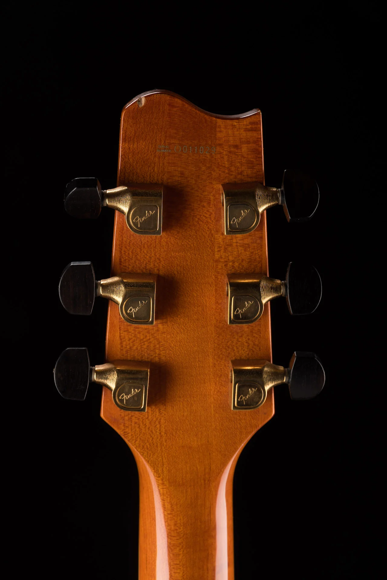 Pre Owned 1993 Fender ES-RF Robben Ford Esprit Natural Amber with Case - Image 12