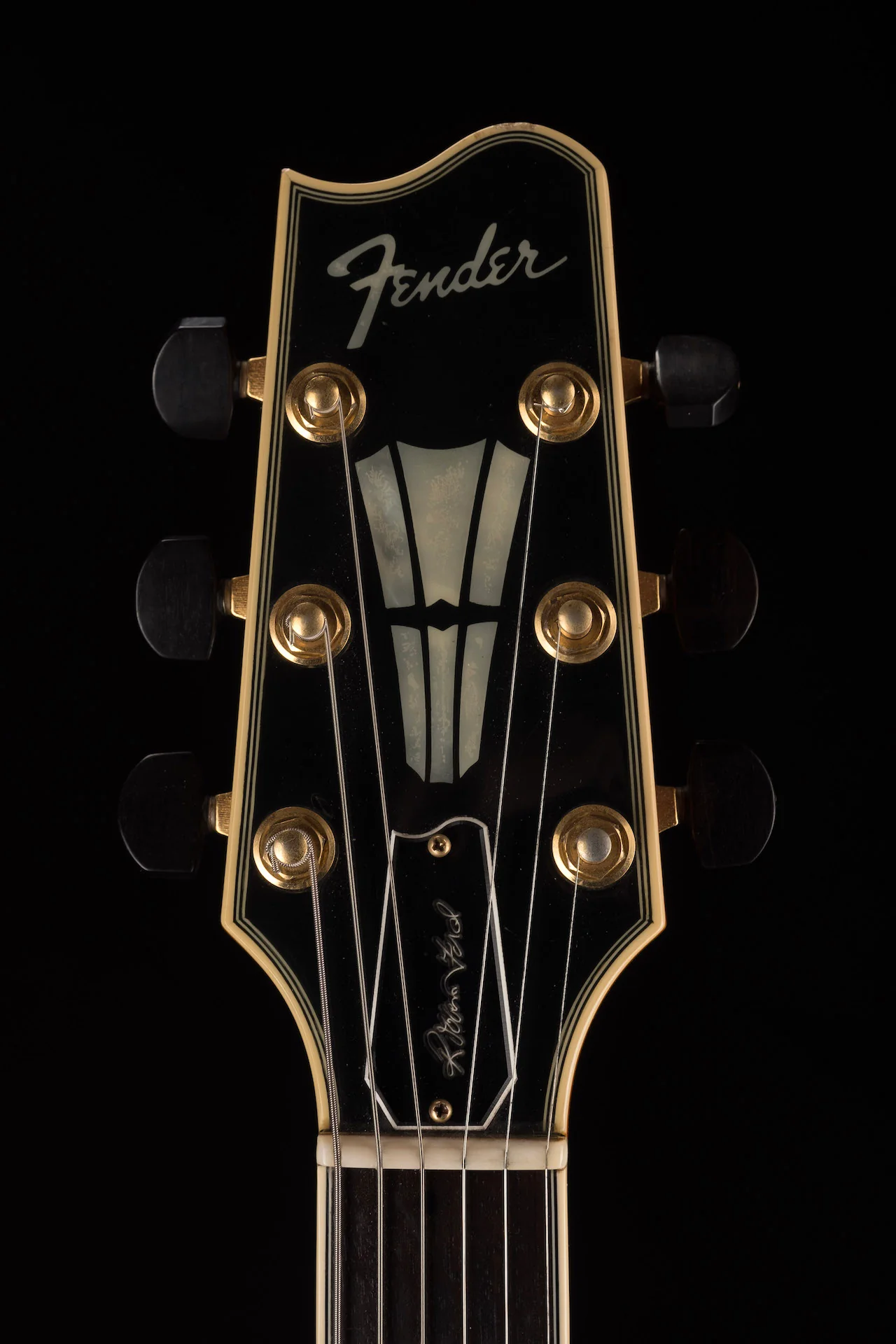 Pre Owned 1993 Fender ES-RF Robben Ford Esprit Natural Amber with Case - Image 5