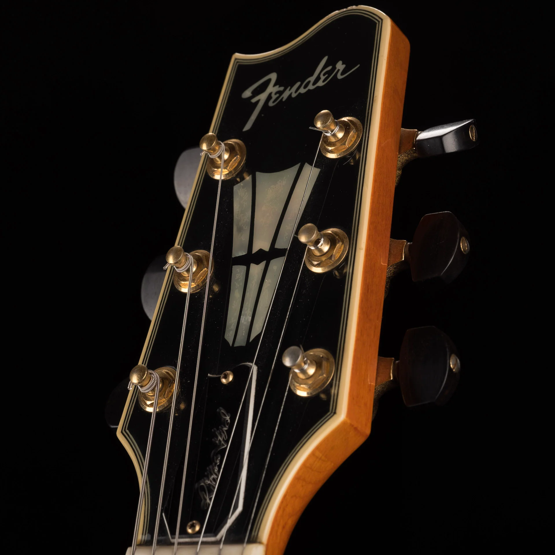 Pre Owned 1993 Fender ES-RF Robben Ford Esprit Natural Amber with Case - Image 6