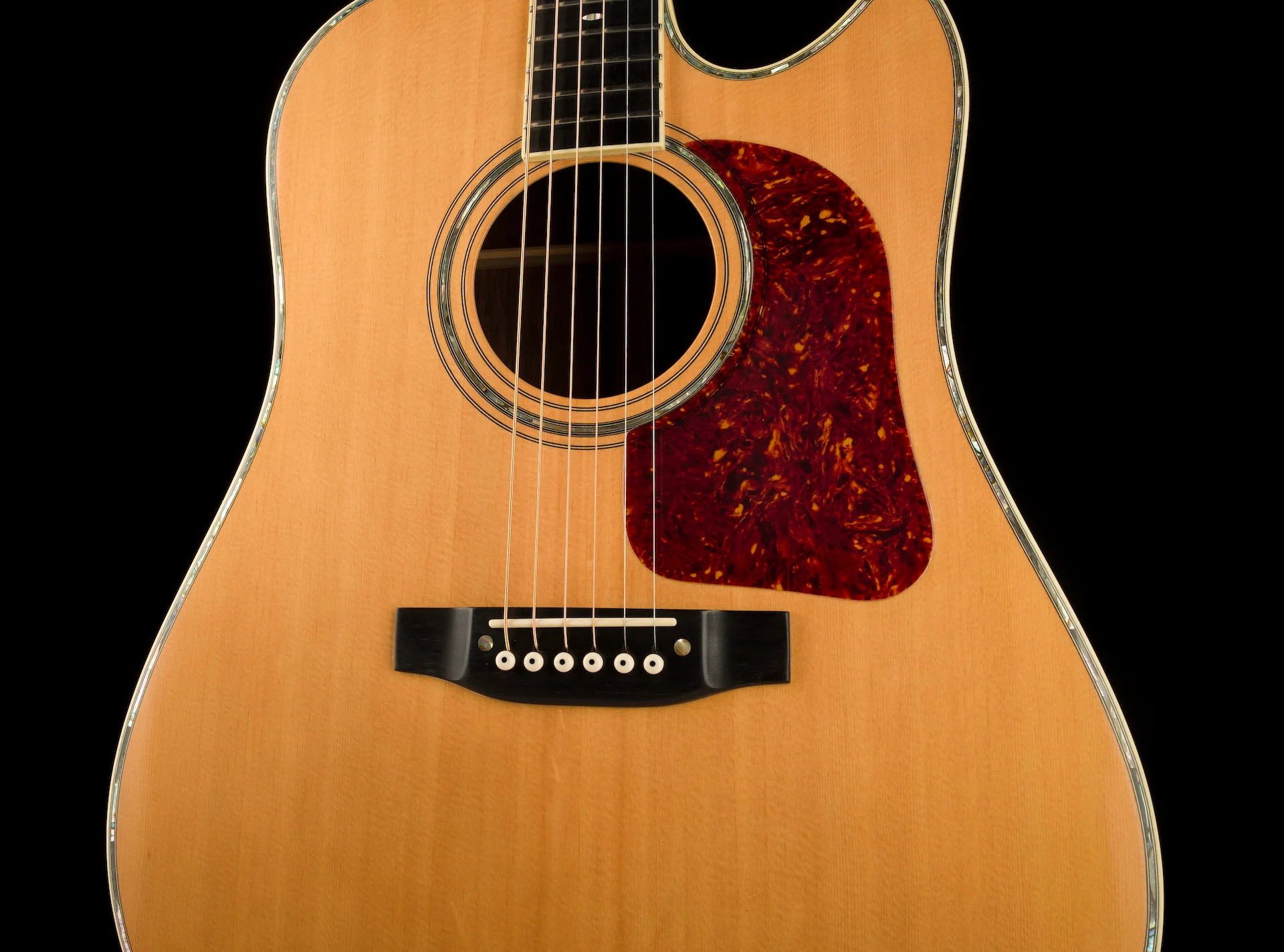 Pre Owned 1993 Gallagher '72 Special Acoustic Guitar with Case - Image 6