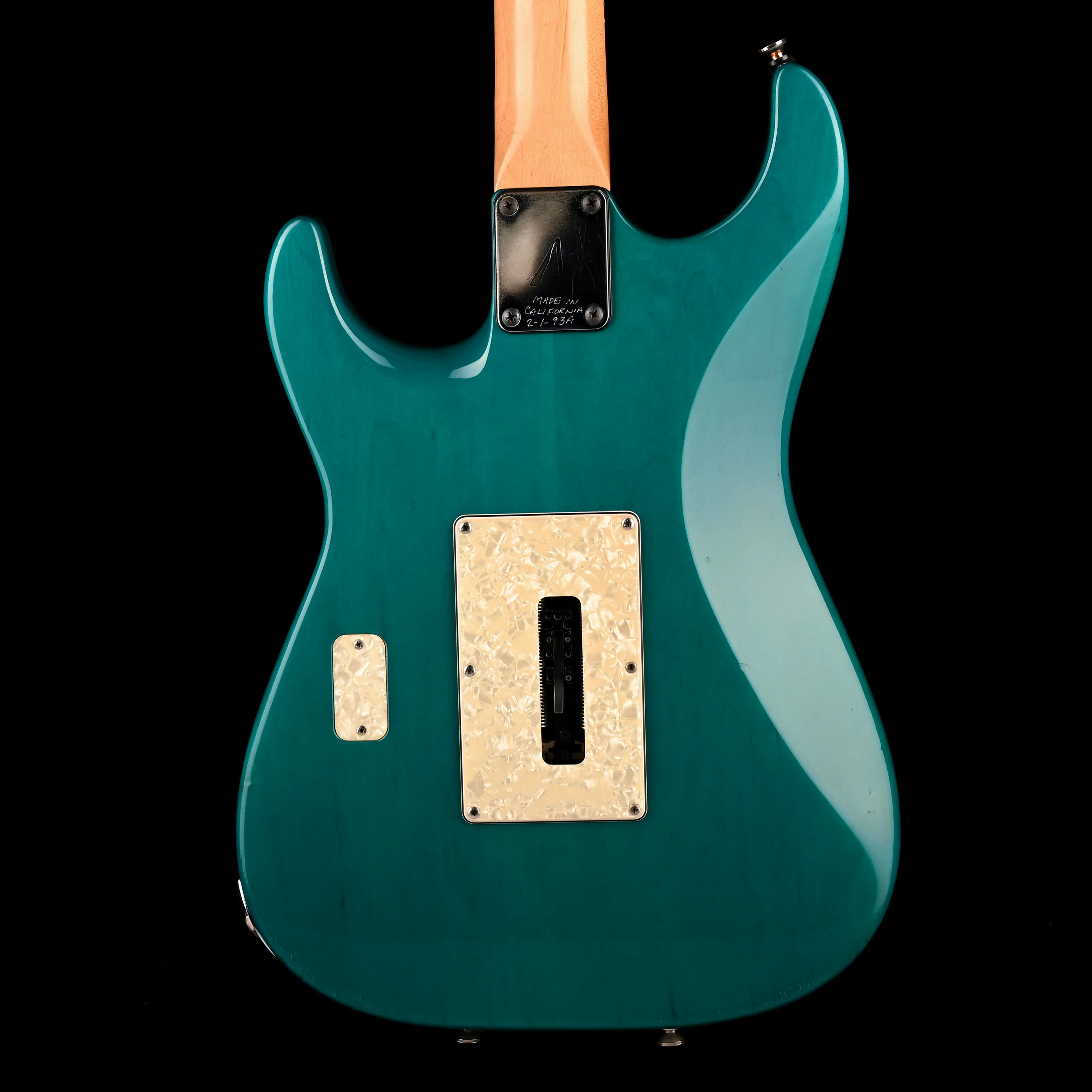 Pre Owned 1993 Tom Anderson Drop Top Classic HSS Bora Bora Blue with OHSC - Image 13