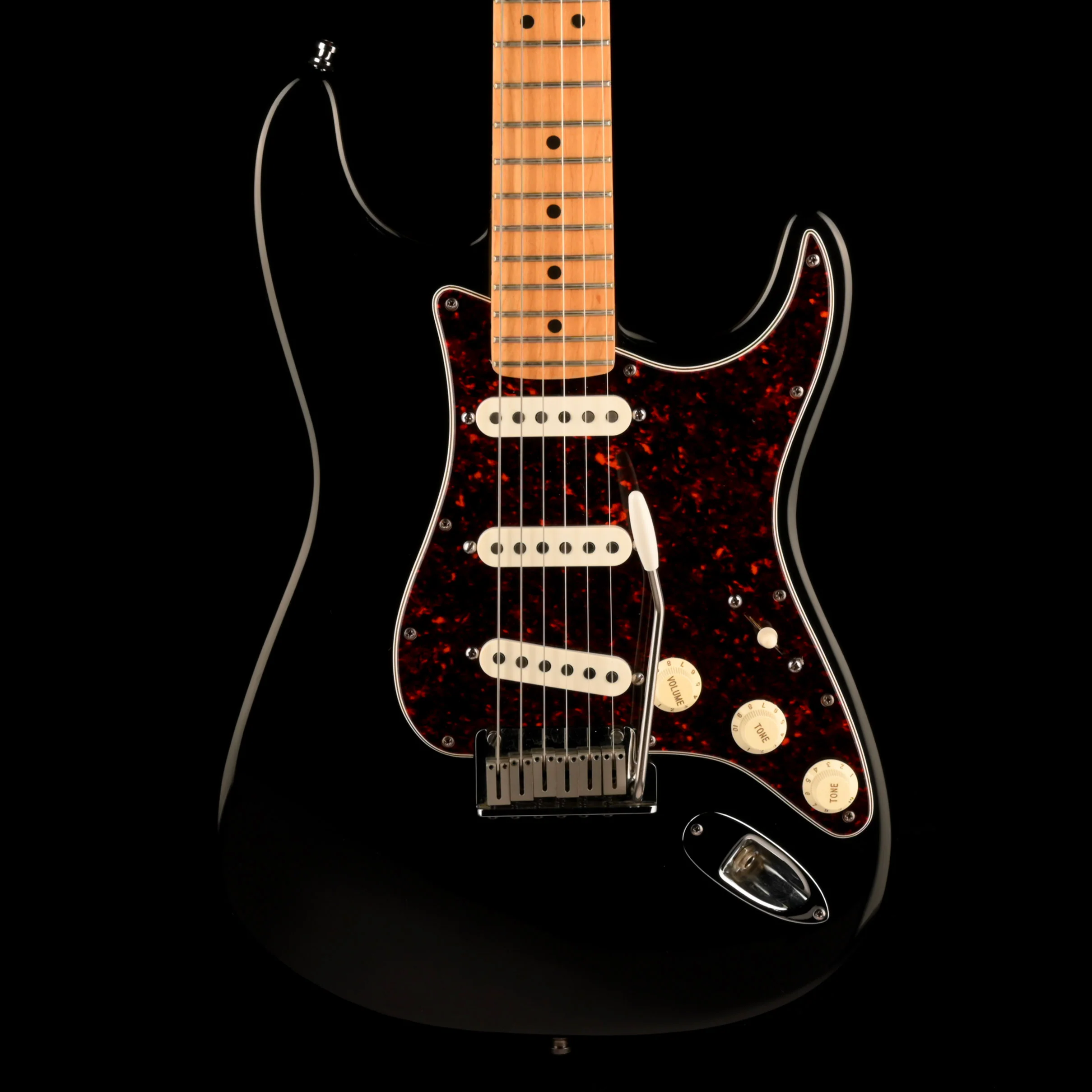 Pre Owned 1994 Fender 40th Anniversary American Standard Strat Black with OHSC