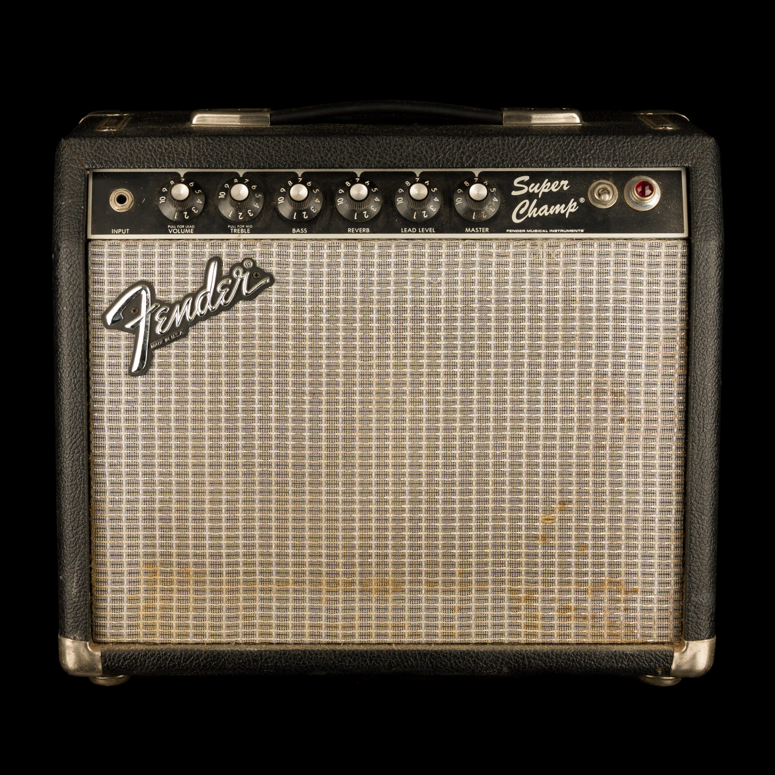 Pre Owned 1995 Fender Super Champ Black Guitar Amp Combo