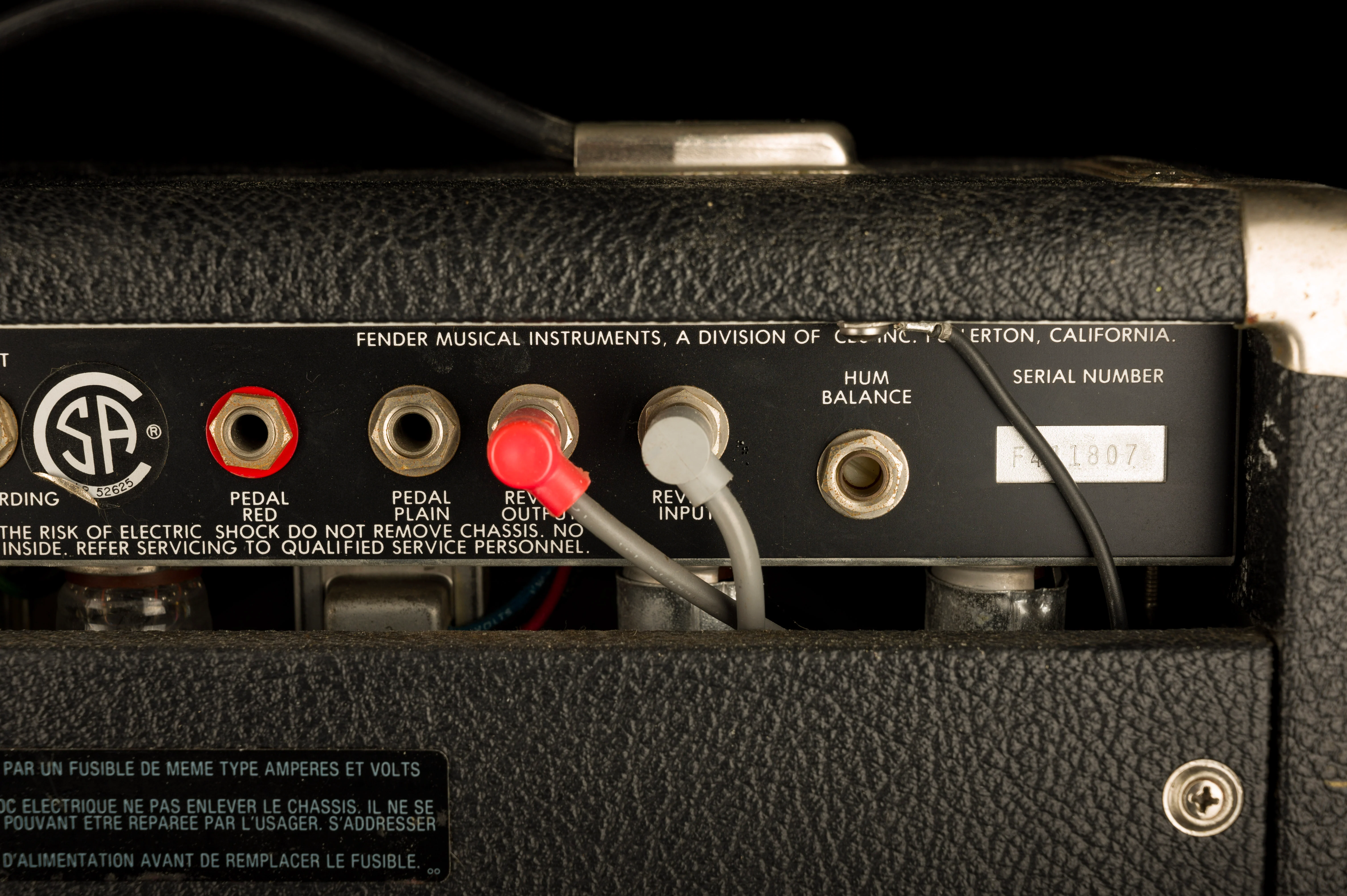 Pre Owned 1995 Fender Super Champ Black Guitar Amp Combo - Image 11