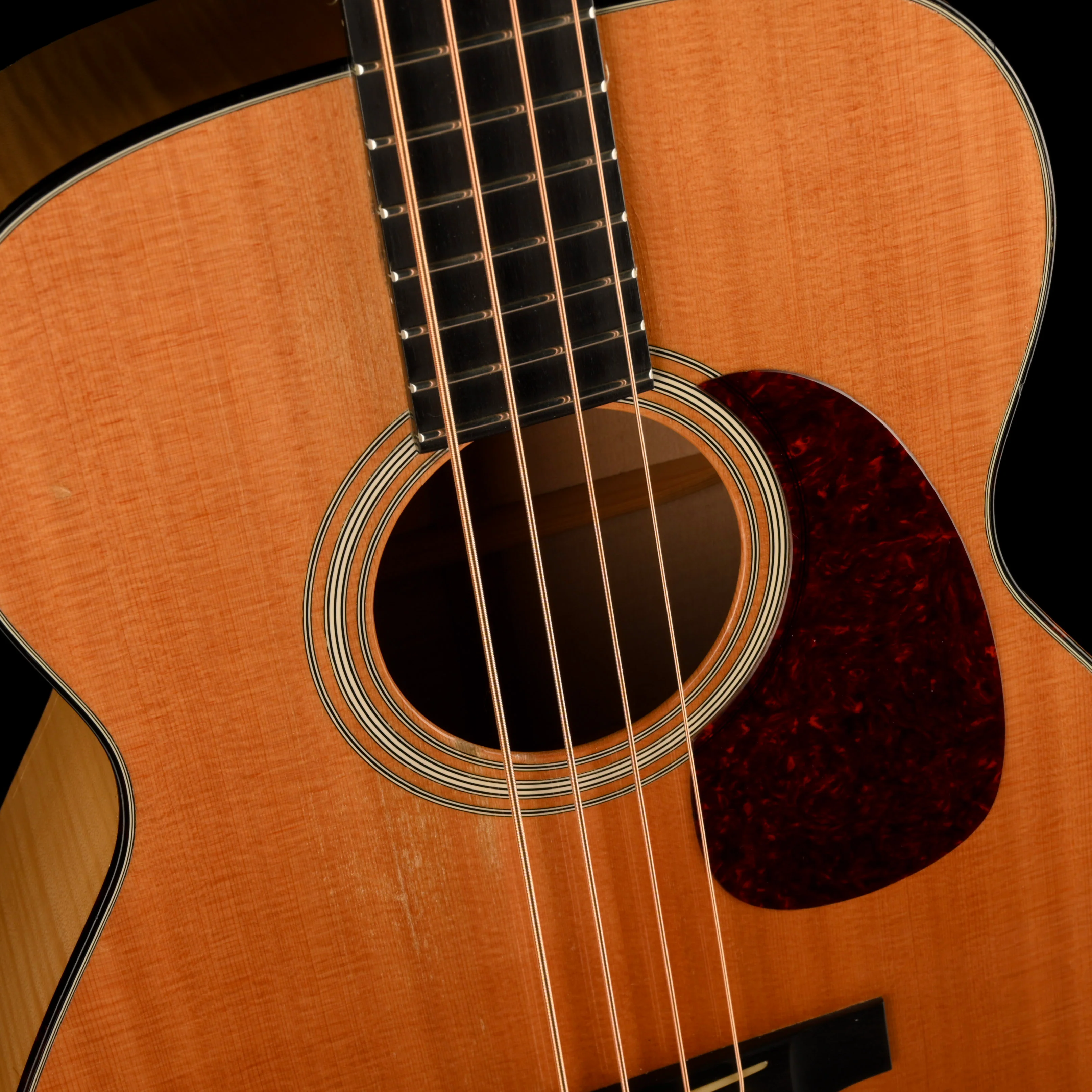 Pre Owned 1995 Martin B-65 Acoustic Bass Natural With OHSC - Colin Hay Gear - Image 5