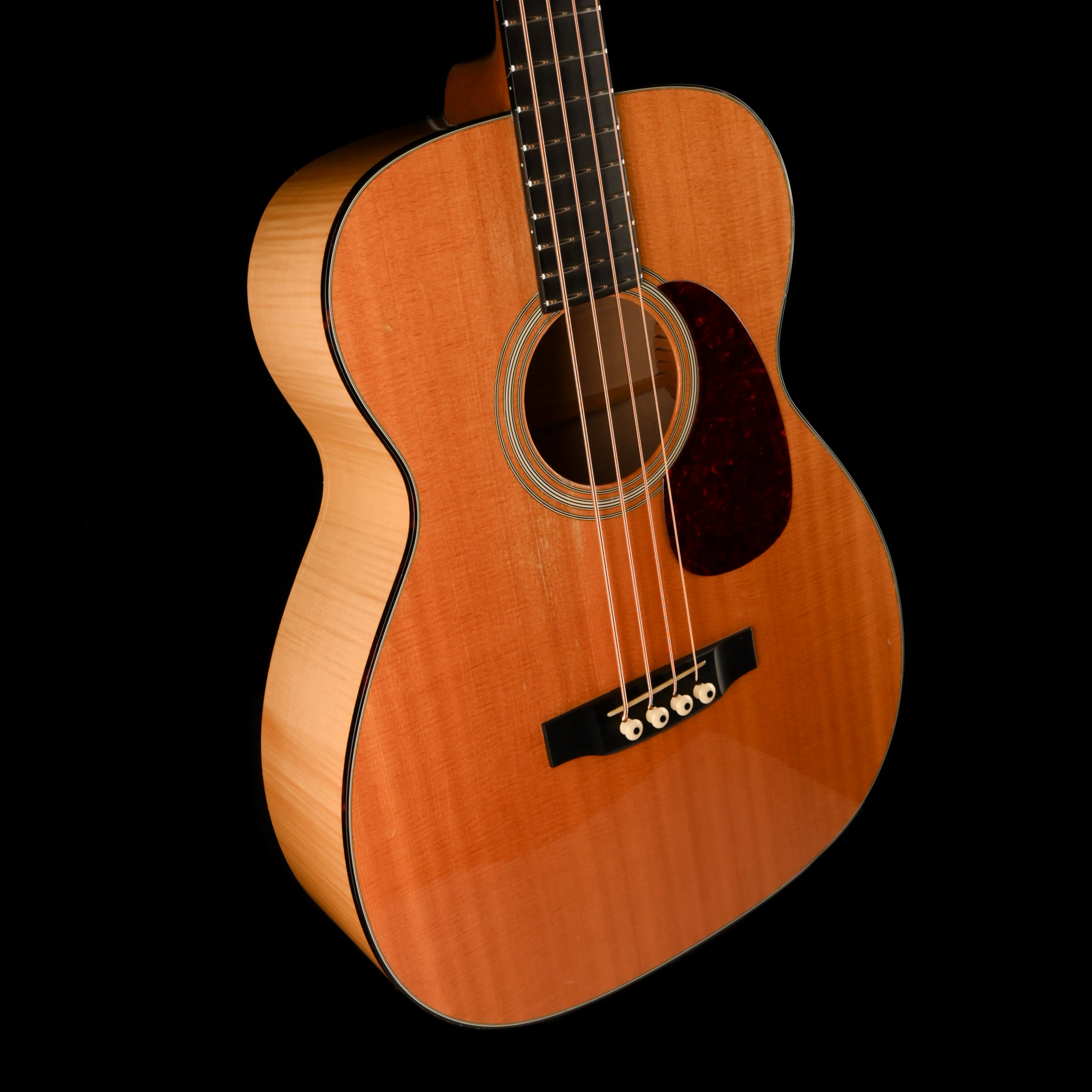Pre Owned 1995 Martin B-65 Acoustic Bass Natural With OHSC - Colin Hay Gear - Image 6