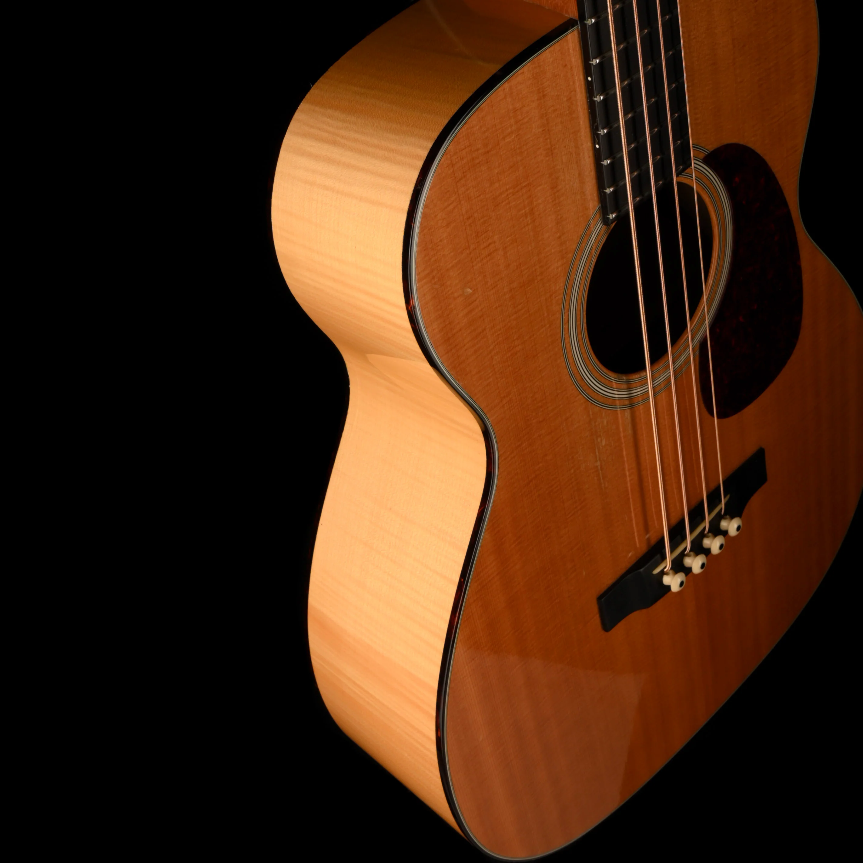 Pre Owned 1995 Martin B-65 Acoustic Bass Natural With OHSC - Colin Hay Gear - Image 7