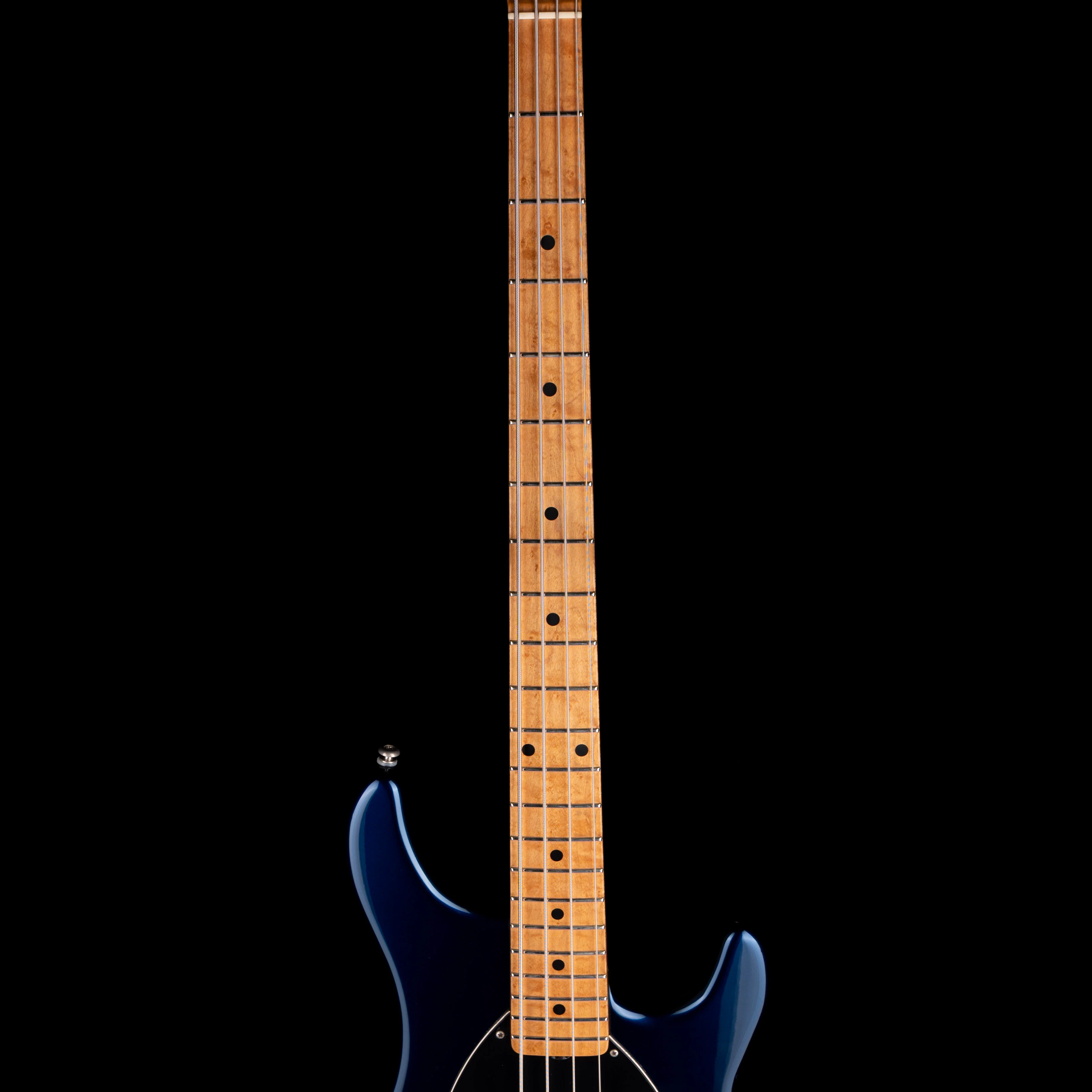 Pre Owned 1996 Ernie Ball Music Man Sterling 4 Bass Blue Pearl With Gig Bag - Image 7