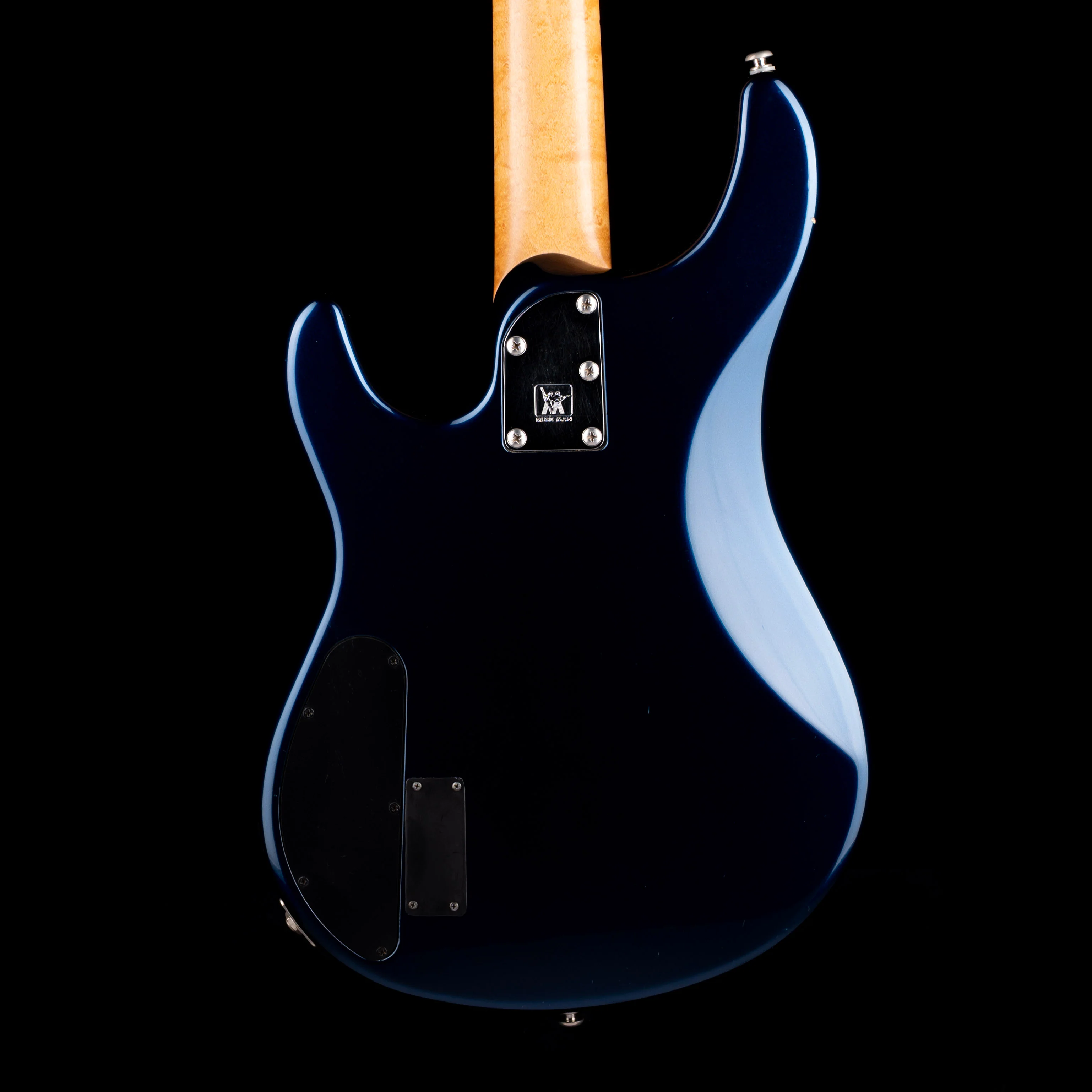 Pre Owned 1996 Ernie Ball Music Man Sterling 4 Bass Blue Pearl With Gig Bag - Image 9