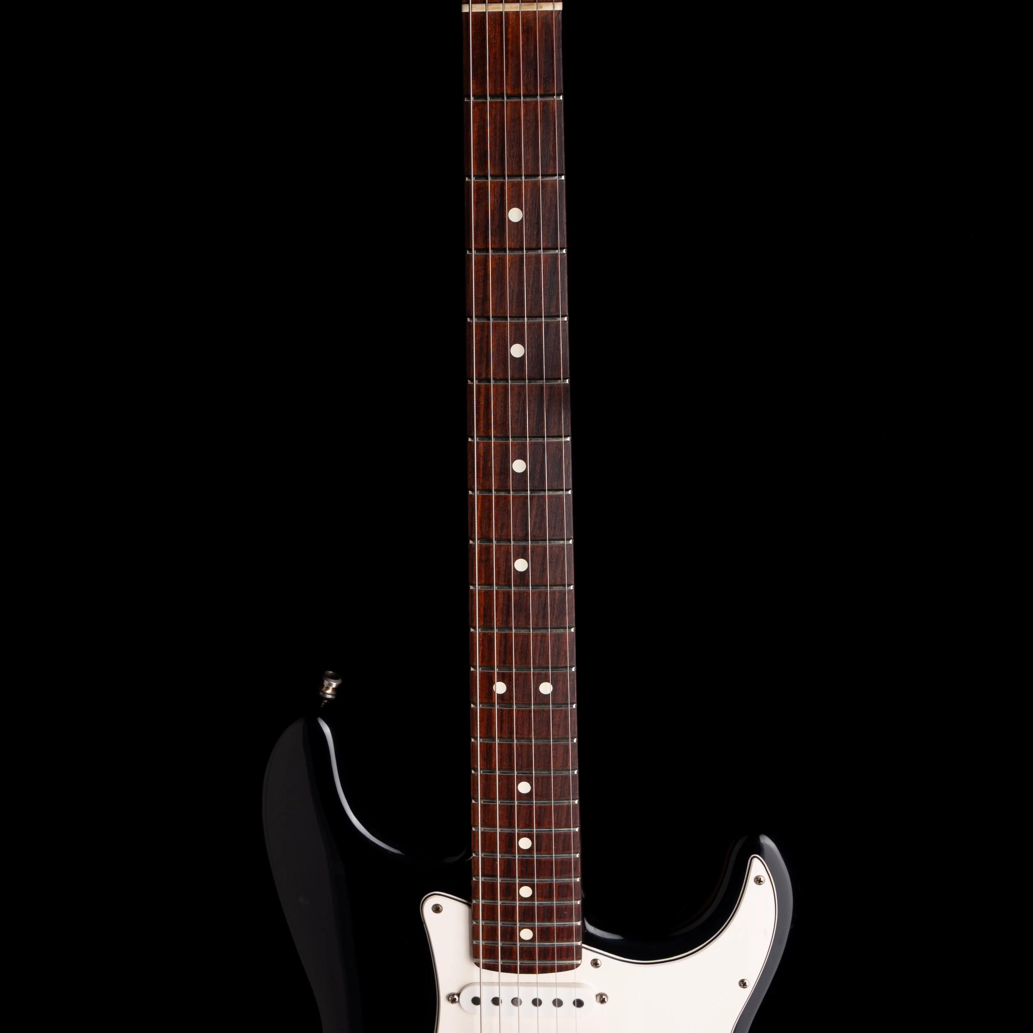 Pre Owned 1996 Fender 50th Anniversary American Standard Stratocaster Black With Case - Image 7