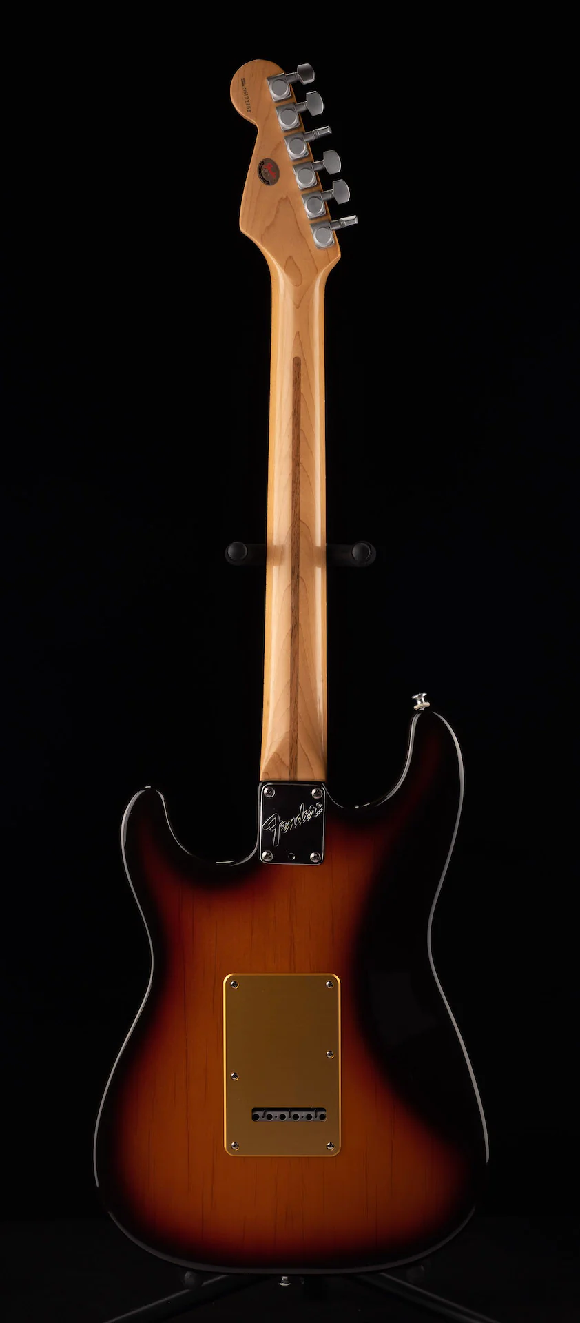 Pre Owned 1996 Fender 50th Anniversary Stratocaster Plus 3-Tone Sunburst with Case - Image 7