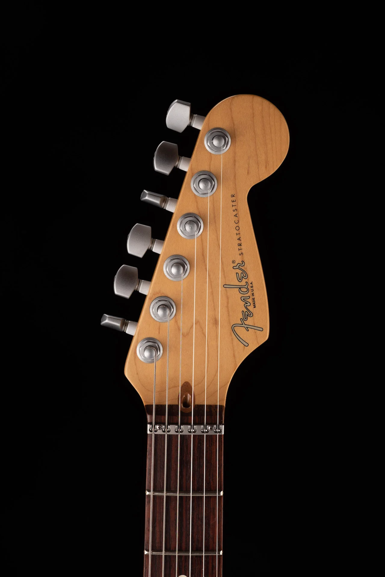 Pre Owned 1996 Fender 50th Anniversary Stratocaster Plus 3-Tone Sunburst with Case - Image 8