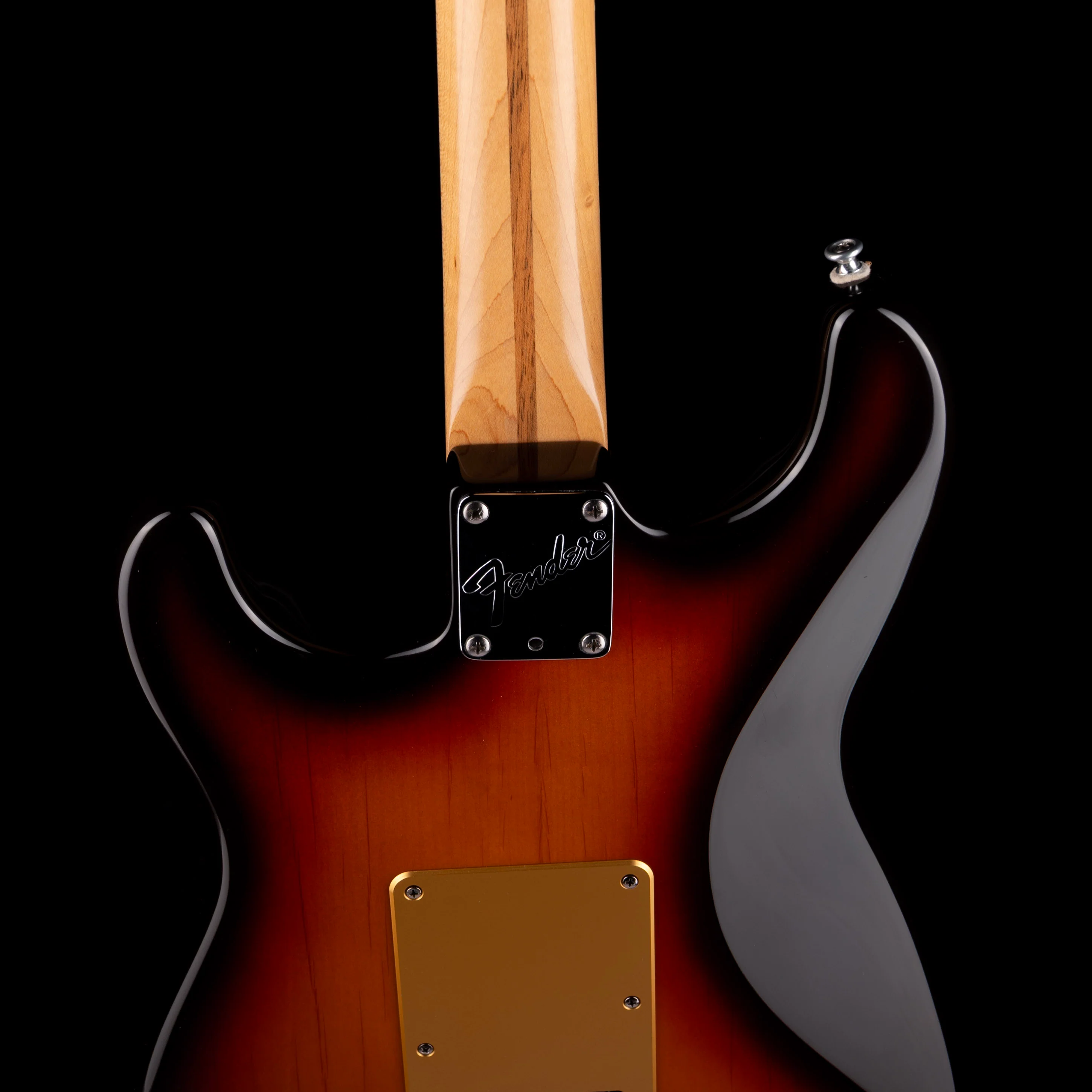 Pre Owned 1996 Fender 50th Anniversary Stratocaster Plus 3-Tone Brown Sunburst with Case - Image 10