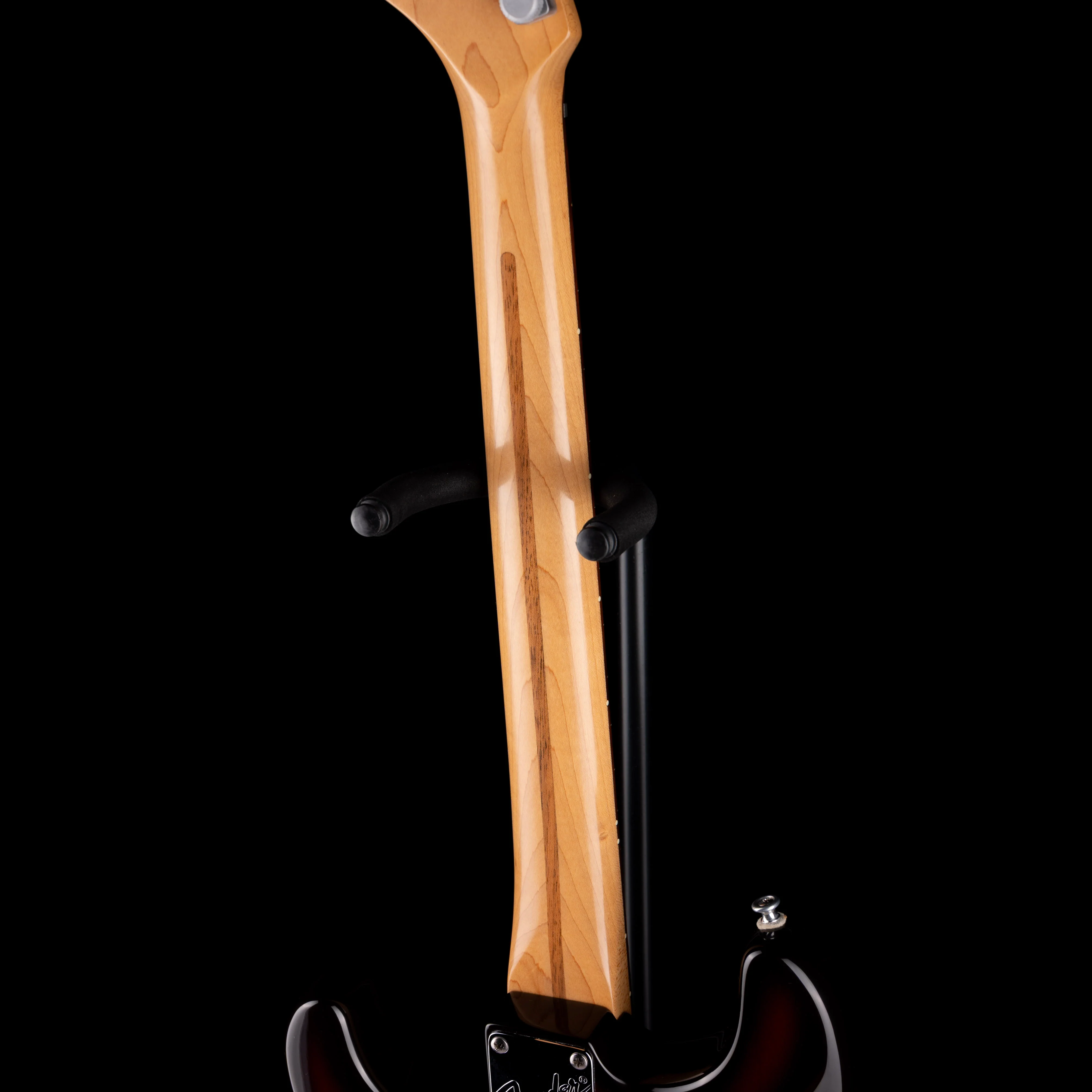 Pre Owned 1996 Fender 50th Anniversary Stratocaster Plus 3-Tone Brown Sunburst with Case - Image 11