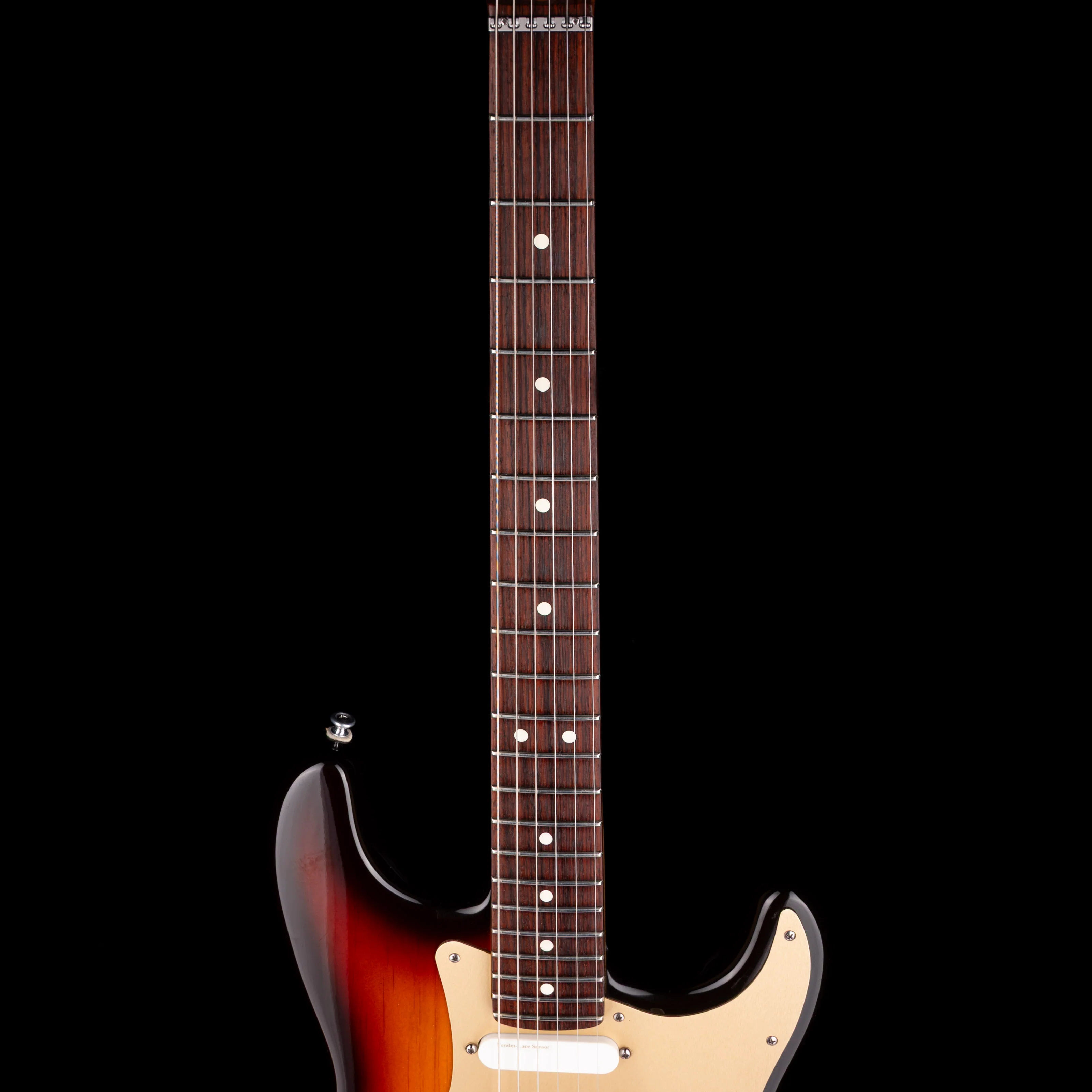 Pre Owned 1996 Fender 50th Anniversary Stratocaster Plus 3-Tone Brown Sunburst with Case - Image 7