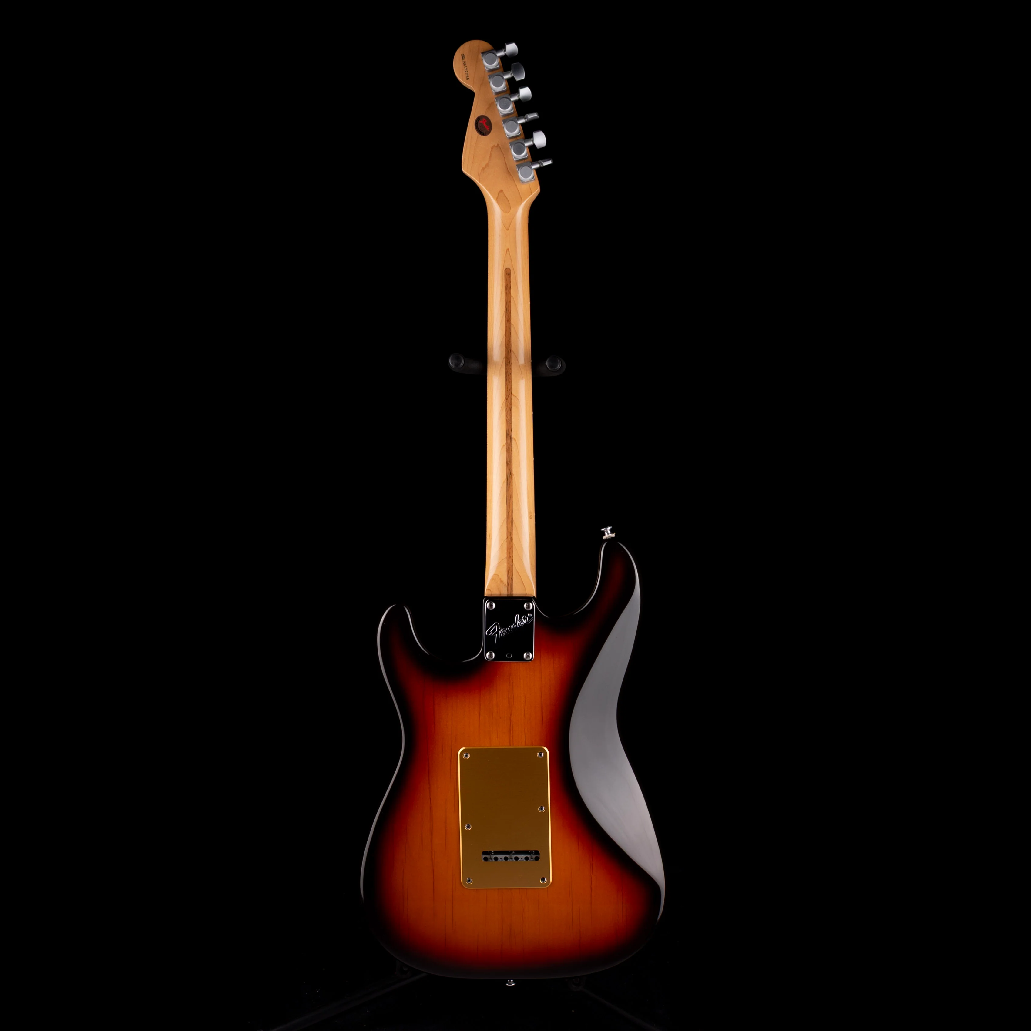 Pre Owned 1996 Fender 50th Anniversary Stratocaster Plus 3-Tone Brown Sunburst with Case - Image 9