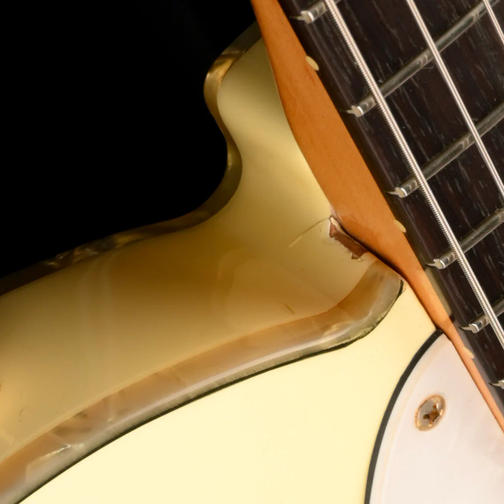 Pre Owned 1996 Fender 50th Anniversary Telecaster Custom Vintage White With Case - Image 9