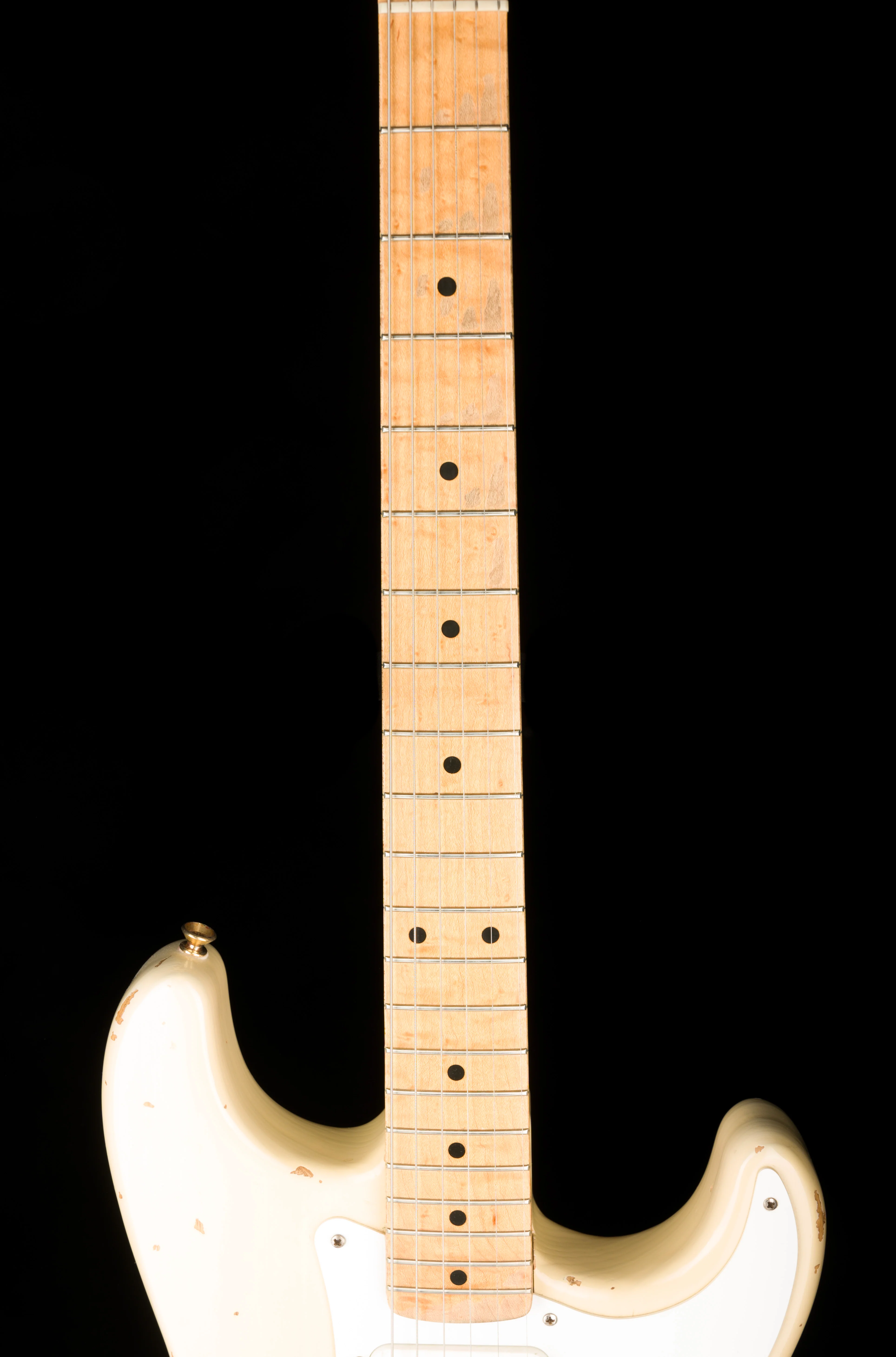 Pre Owned 1996 Fender Custom Shop Vince Cunetto Relic 50s Stratocaster Blonde with OHSC - Image 11