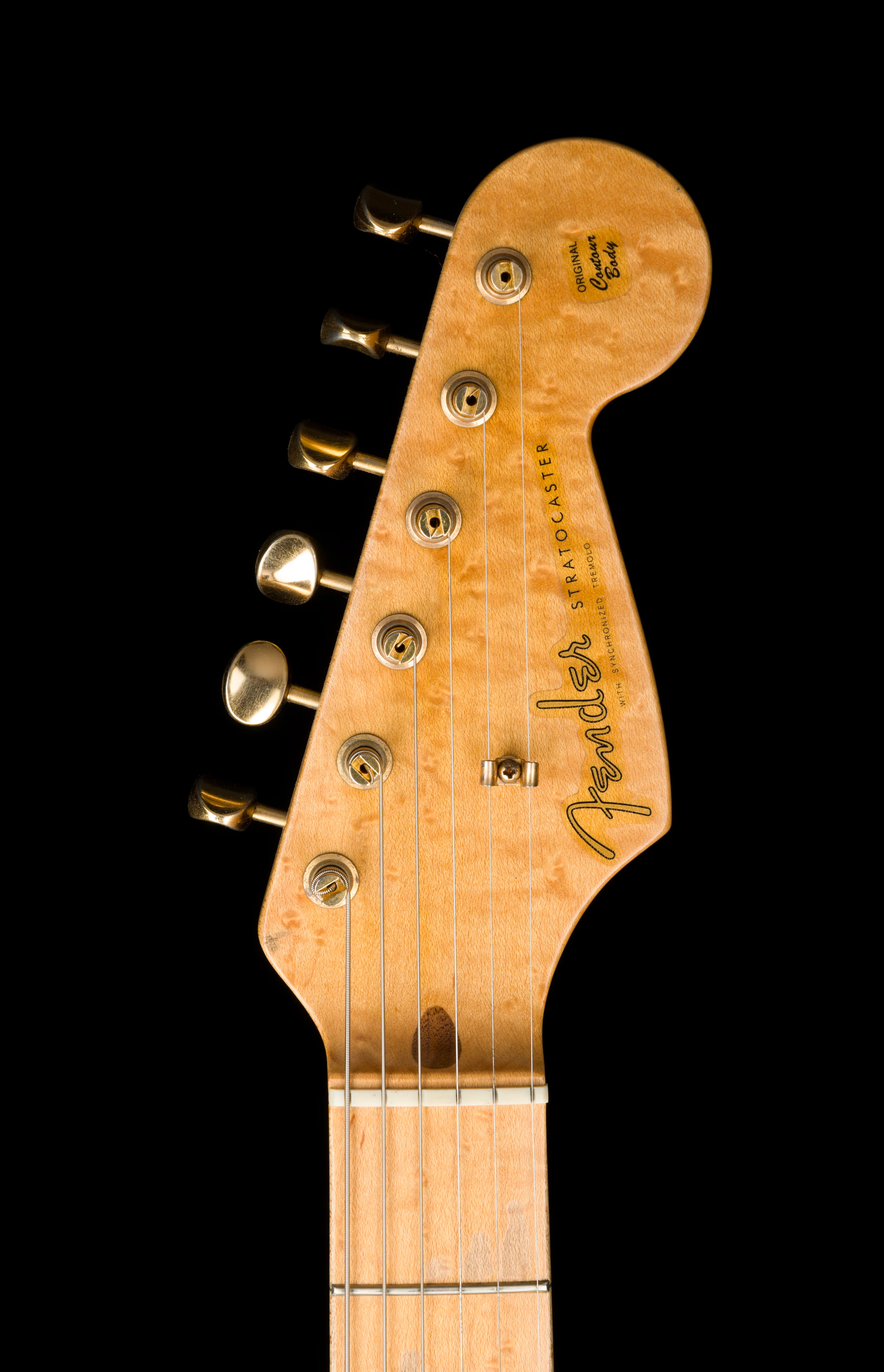 Pre Owned 1996 Fender Custom Shop Vince Cunetto Relic 50s Stratocaster Blonde with OHSC - Image 12