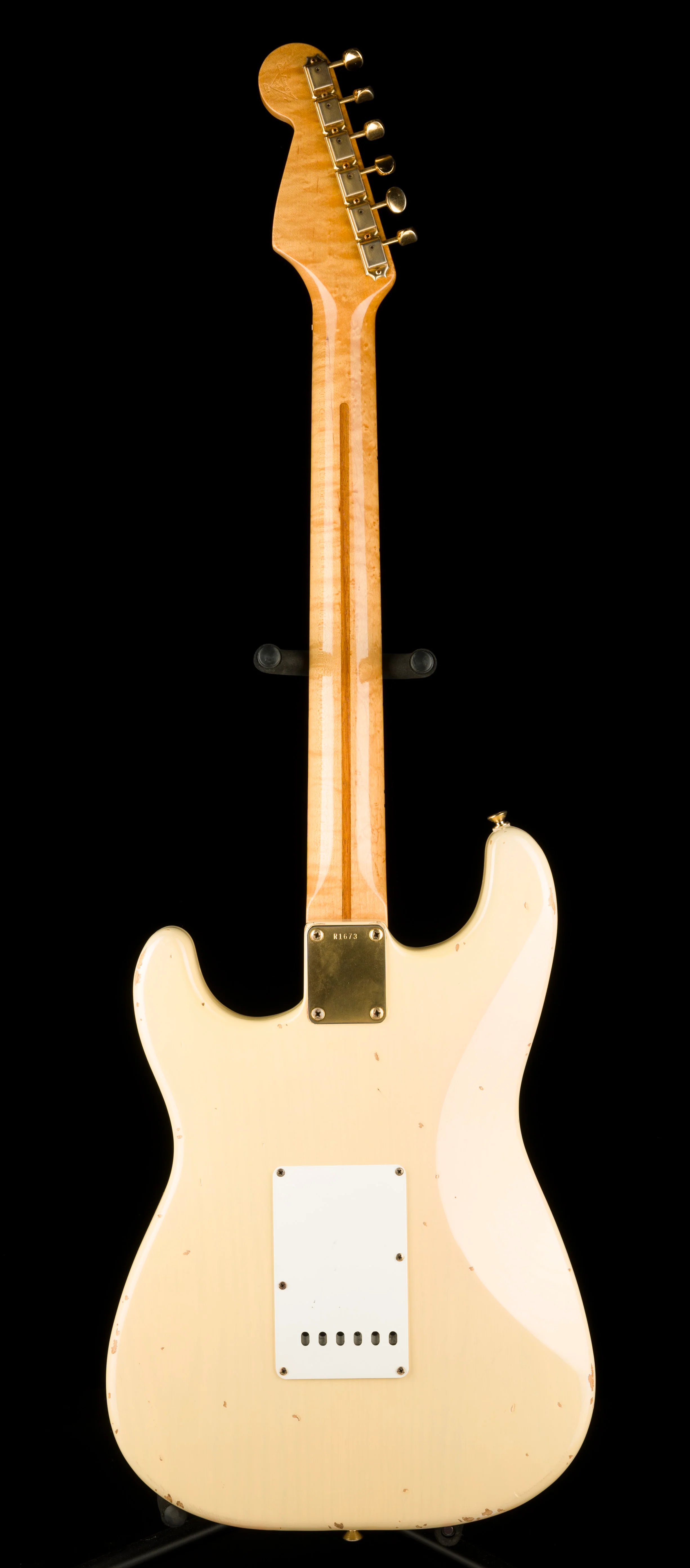 Pre Owned 1996 Fender Custom Shop Vince Cunetto Relic 50s Stratocaster Blonde with OHSC - Image 14