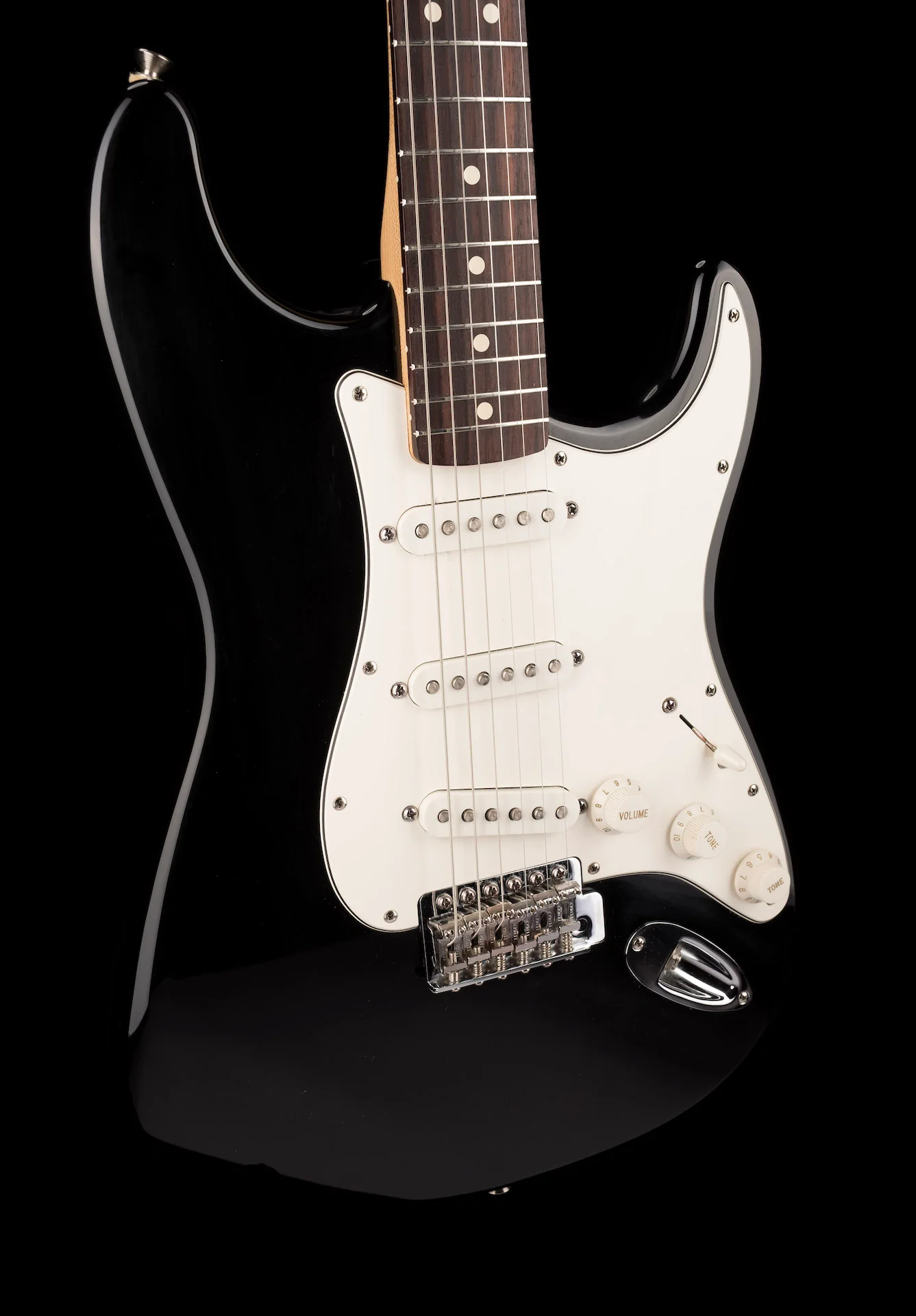 Pre Owned 1996 Fender MIM Roland Stratocaster Sunburst Modded Guitar With Gig Bag - Image 10