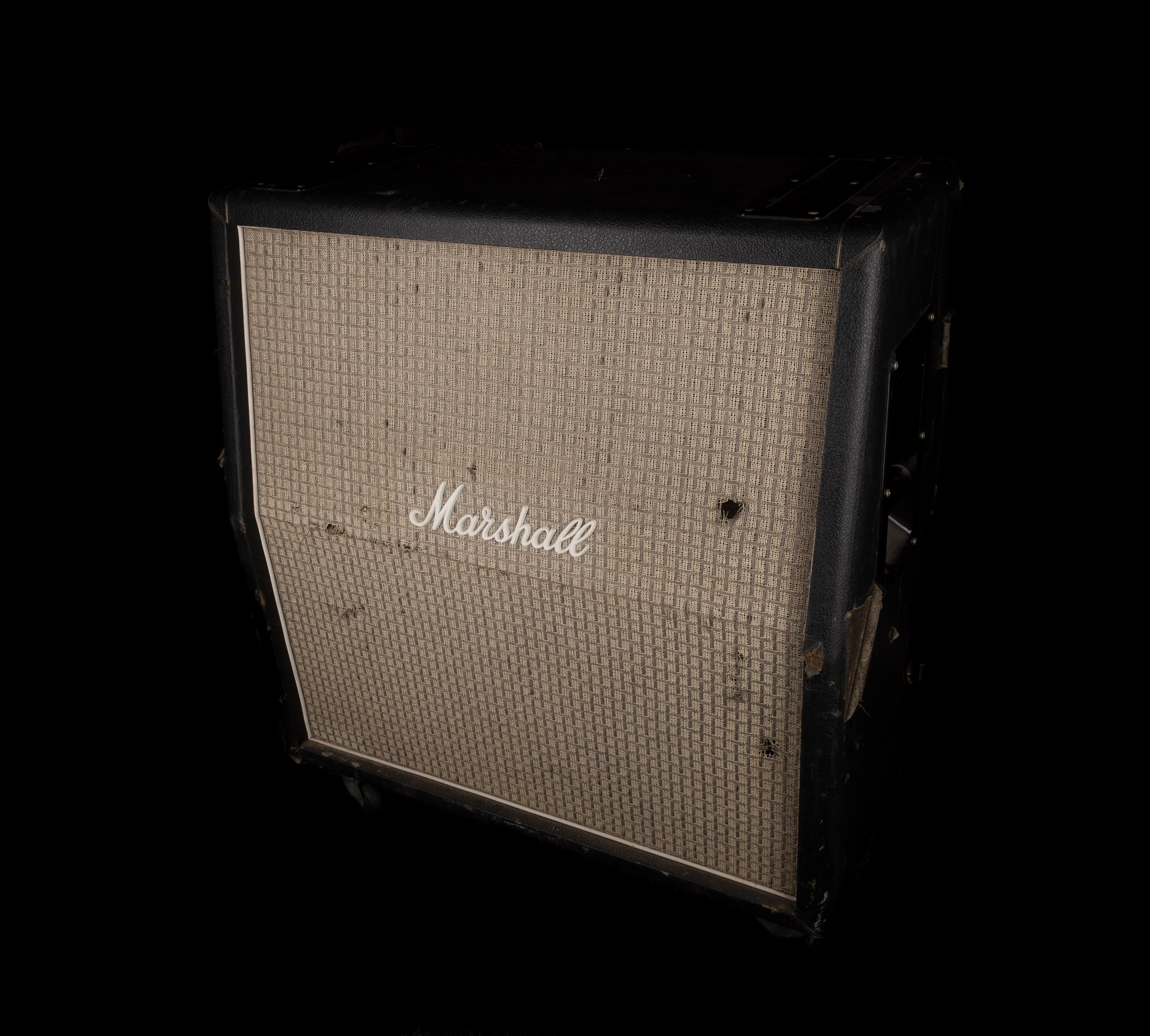 Pre Owned 1996 Marshall Model 1960AX Classic Slant 412 100w Guitar Amp Cabinet - Image 2