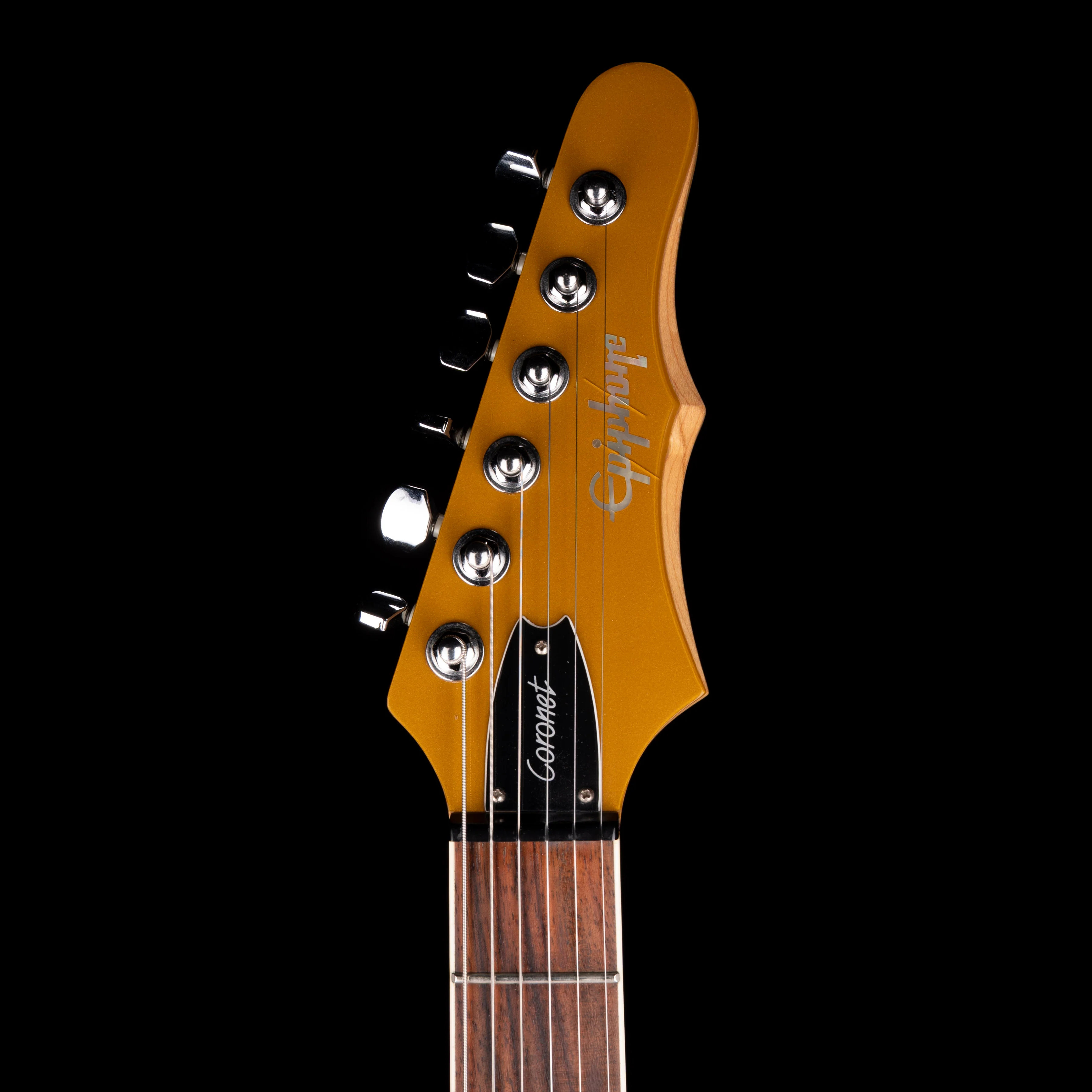 Pre-Owned 1997 Epiphone Coronet Gold With Gig Bag - Image 12